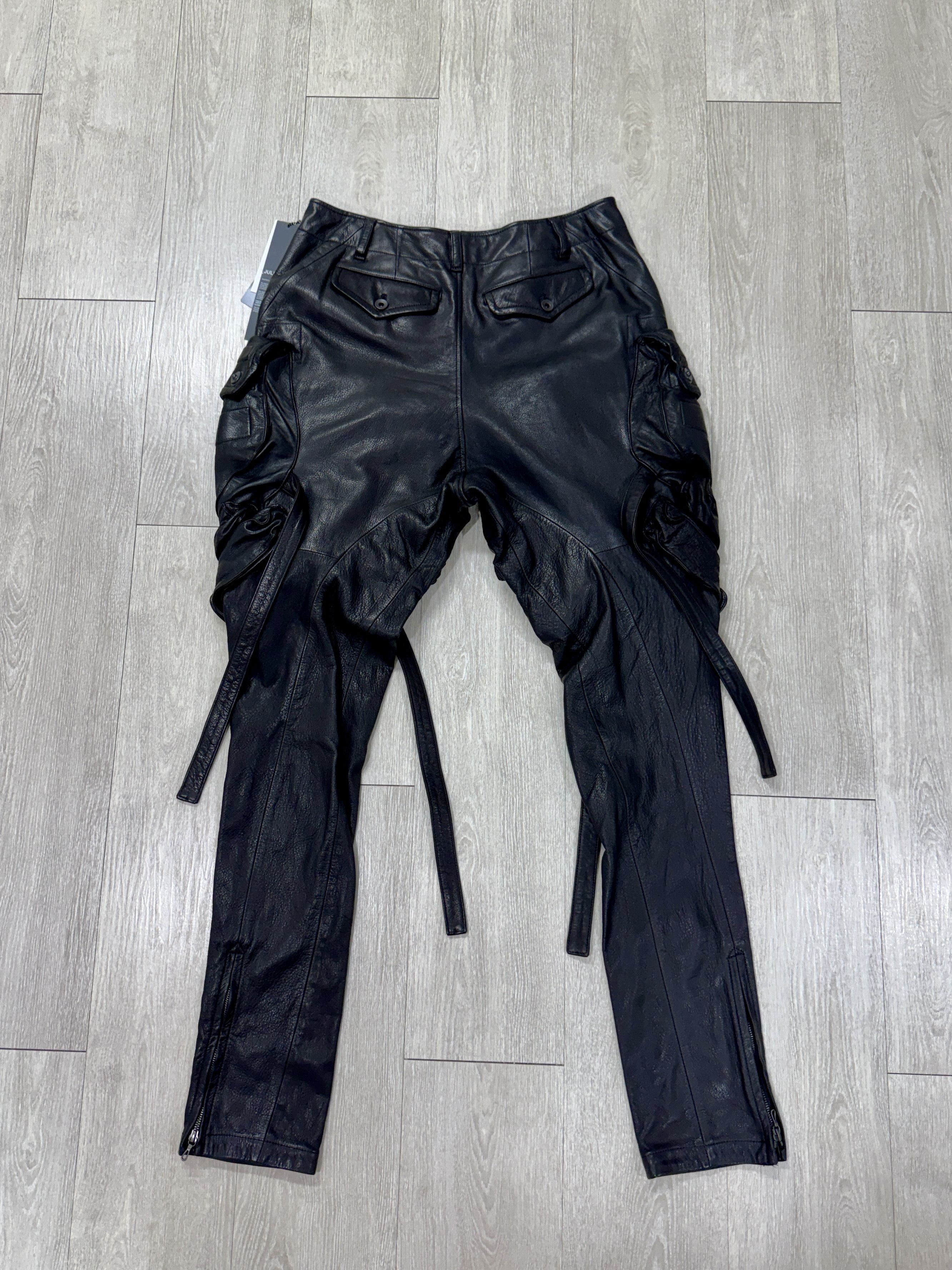 Julius Julius Gasmask Leather pants 3size Size US 32 / EU 48 - 8 Thumbnail