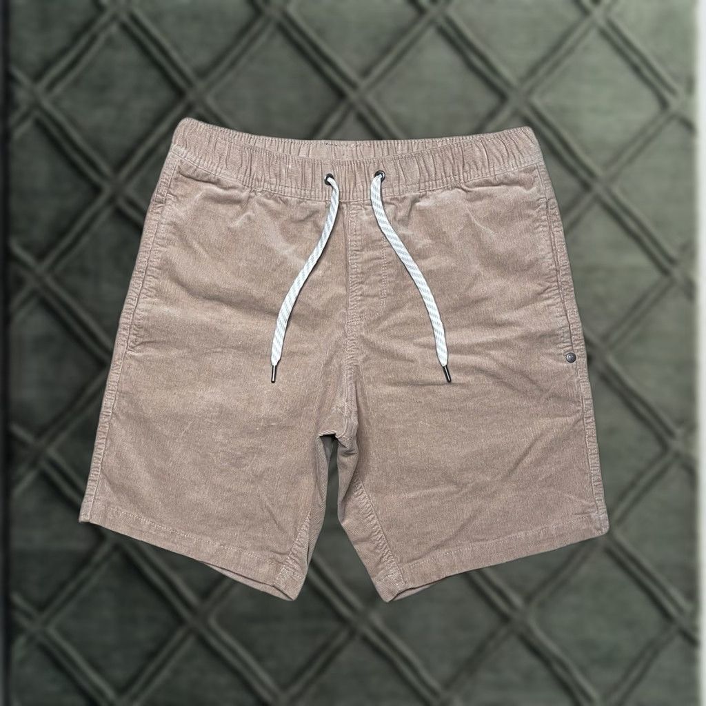 Men’s Vuori Small Brown Corduroy Optimist Shorts Bottoms V385