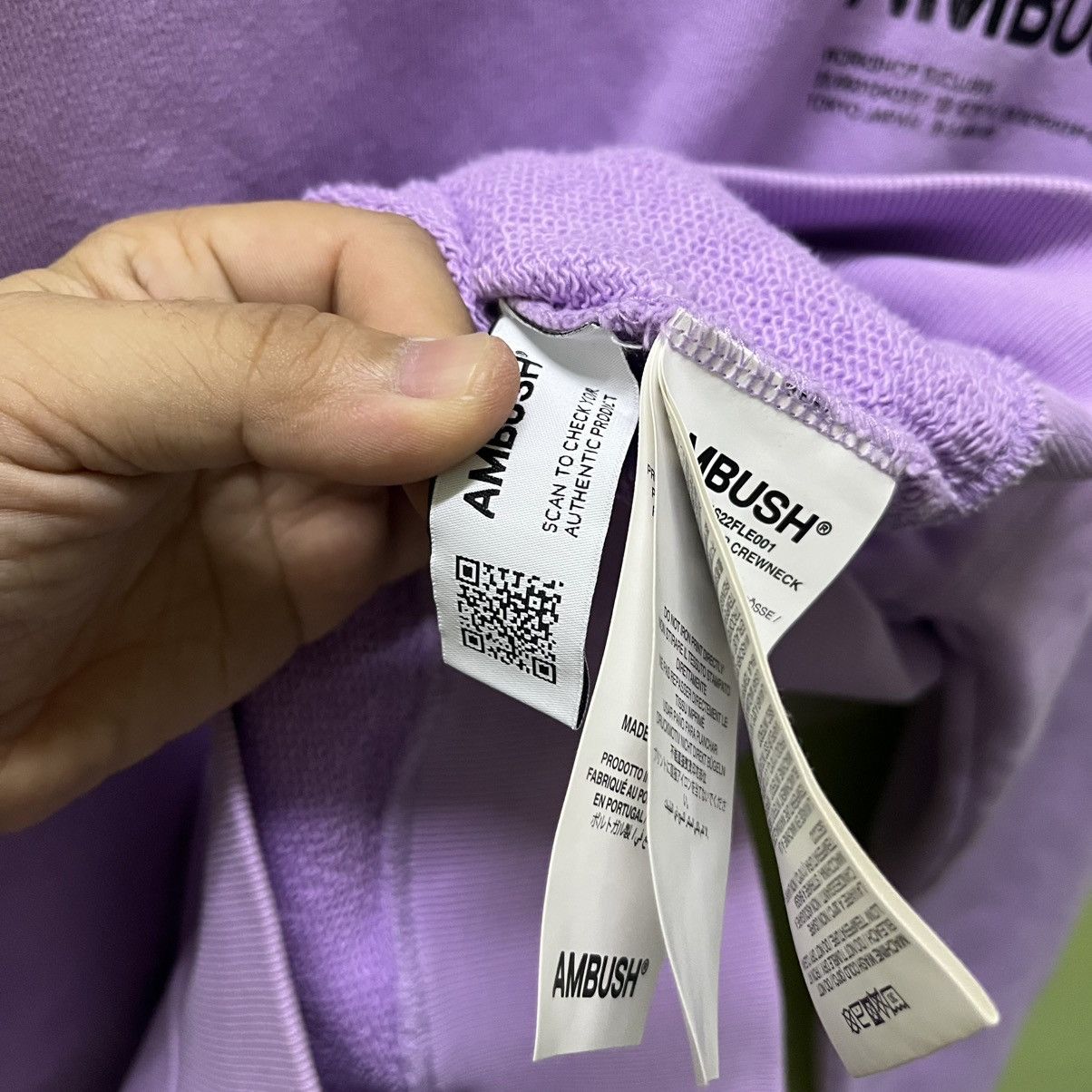 Ambush Design Rare Ambush Design Workshop Crewneck Sweatshirt Size US M / EU 48-50 / 2 - 11 Thumbnail