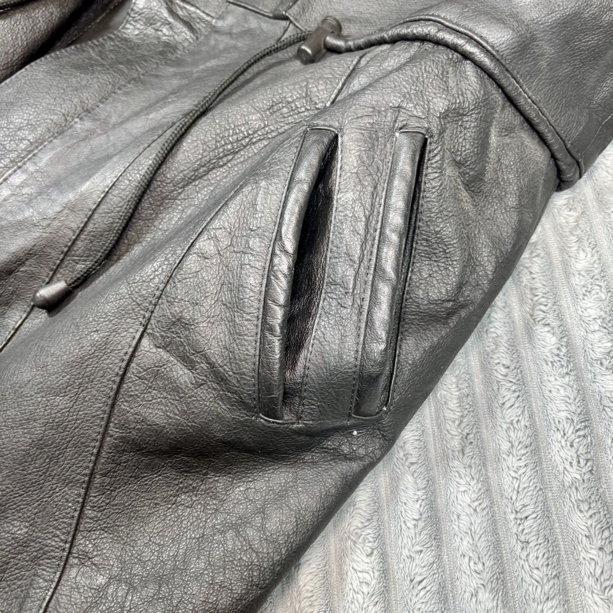 Other CIDPAO Men’s Genuine Leather Jacket L Coat black Zip Snap Size US L / EU 52-54 / 3 - 8 Thumbnail