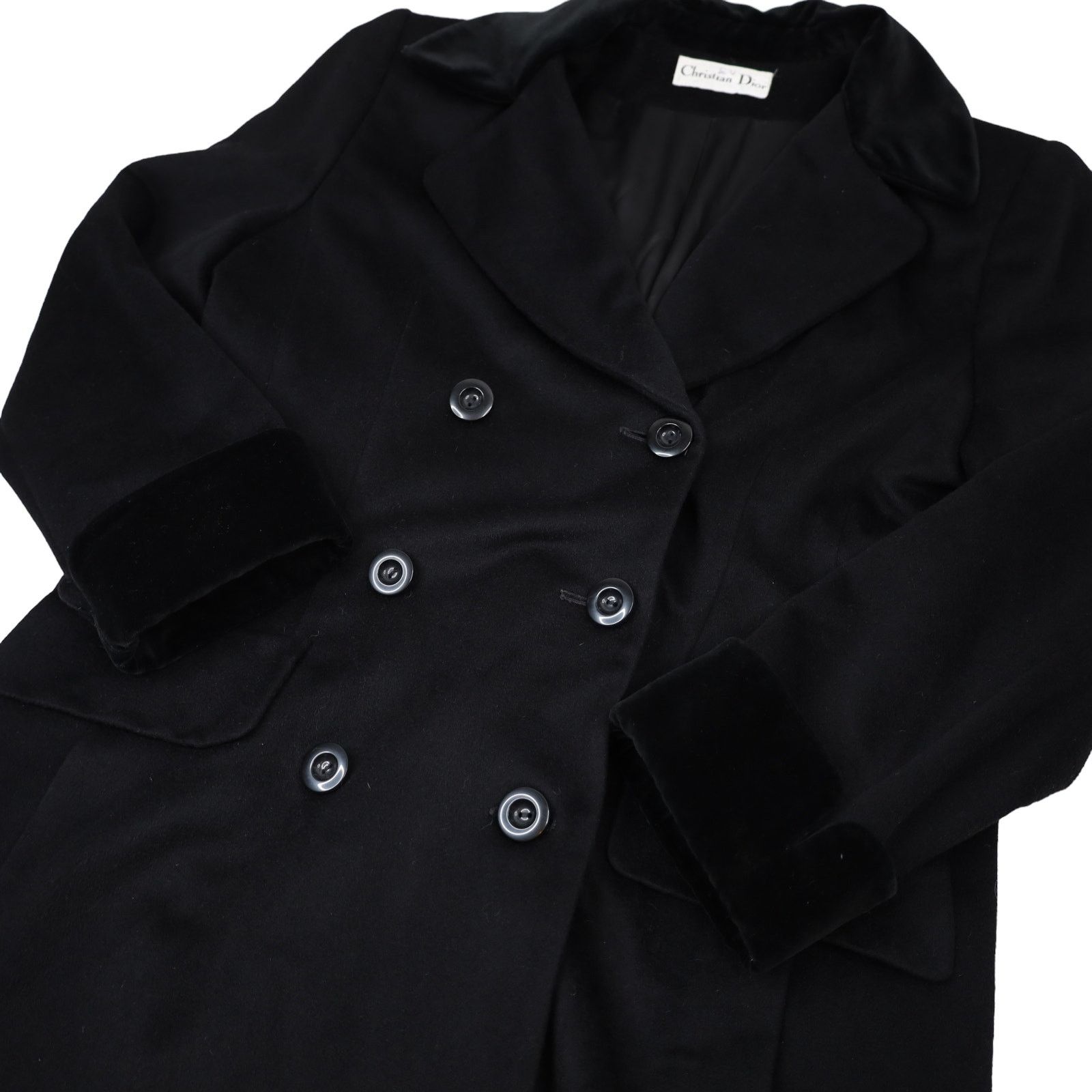 Christian Dior Monsieur Vintage Christian Dior %100 Wool Pea Coat Size L / US 10 / IT 46 - 3 Thumbnail
