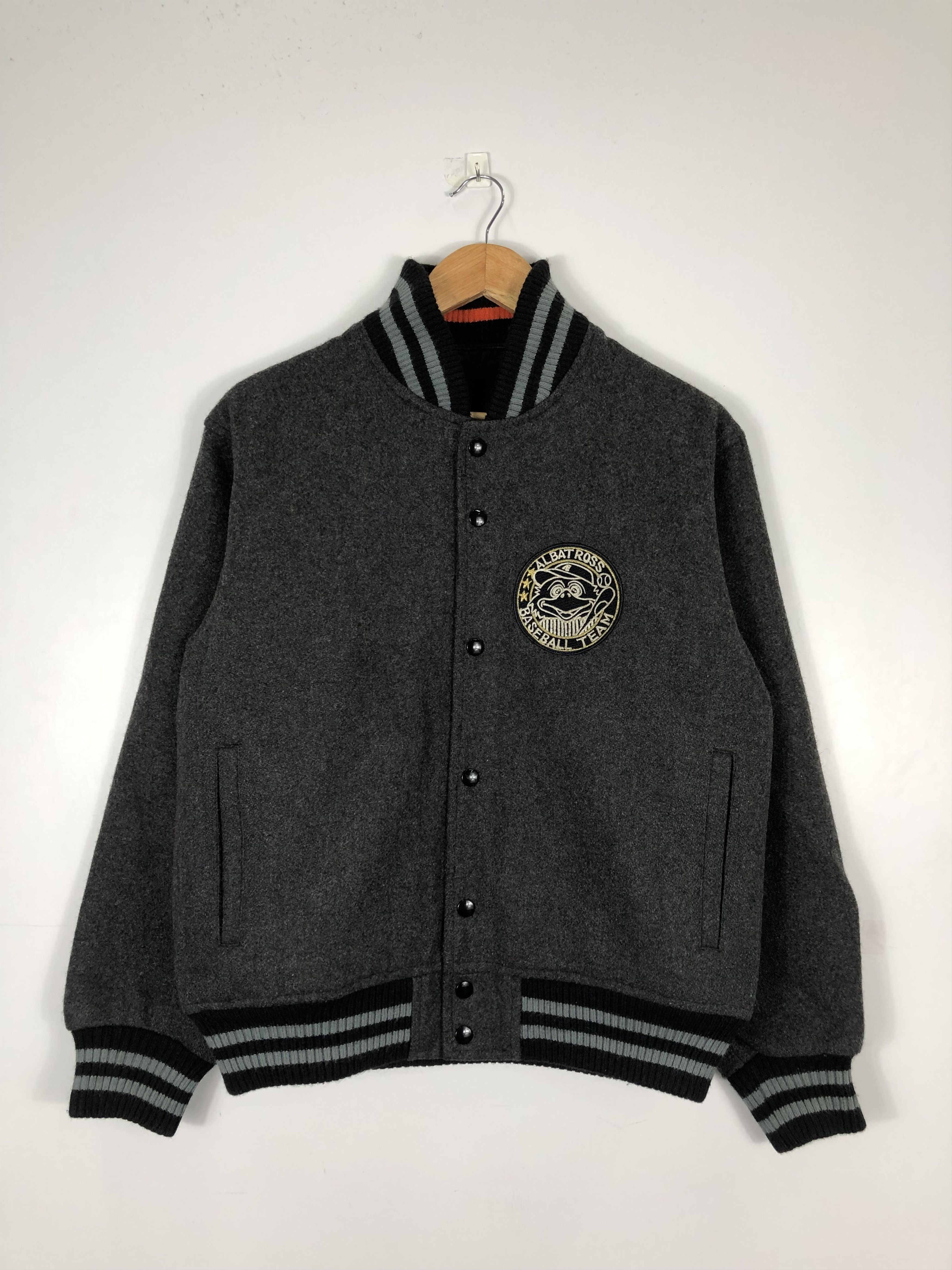 Vintage Vintage Varsity Jacket Reversible Football team V0187 Size US L / EU 52-54 / 3 - 1 Thumbnail
