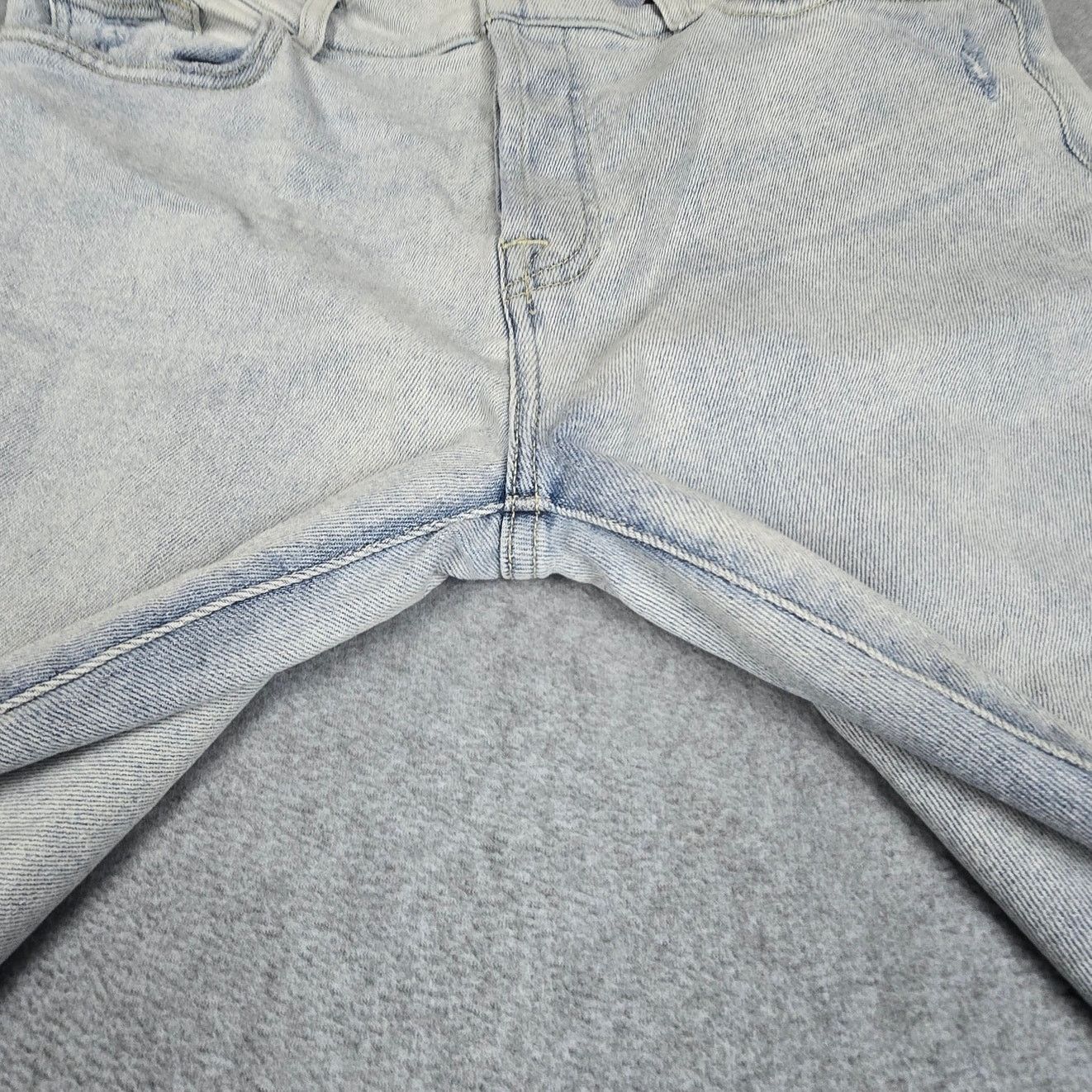 7 For All Mankind 7 for All Mankind 31 Josephina Distressed Button Fly Jeans Size 31" - 4 Thumbnail