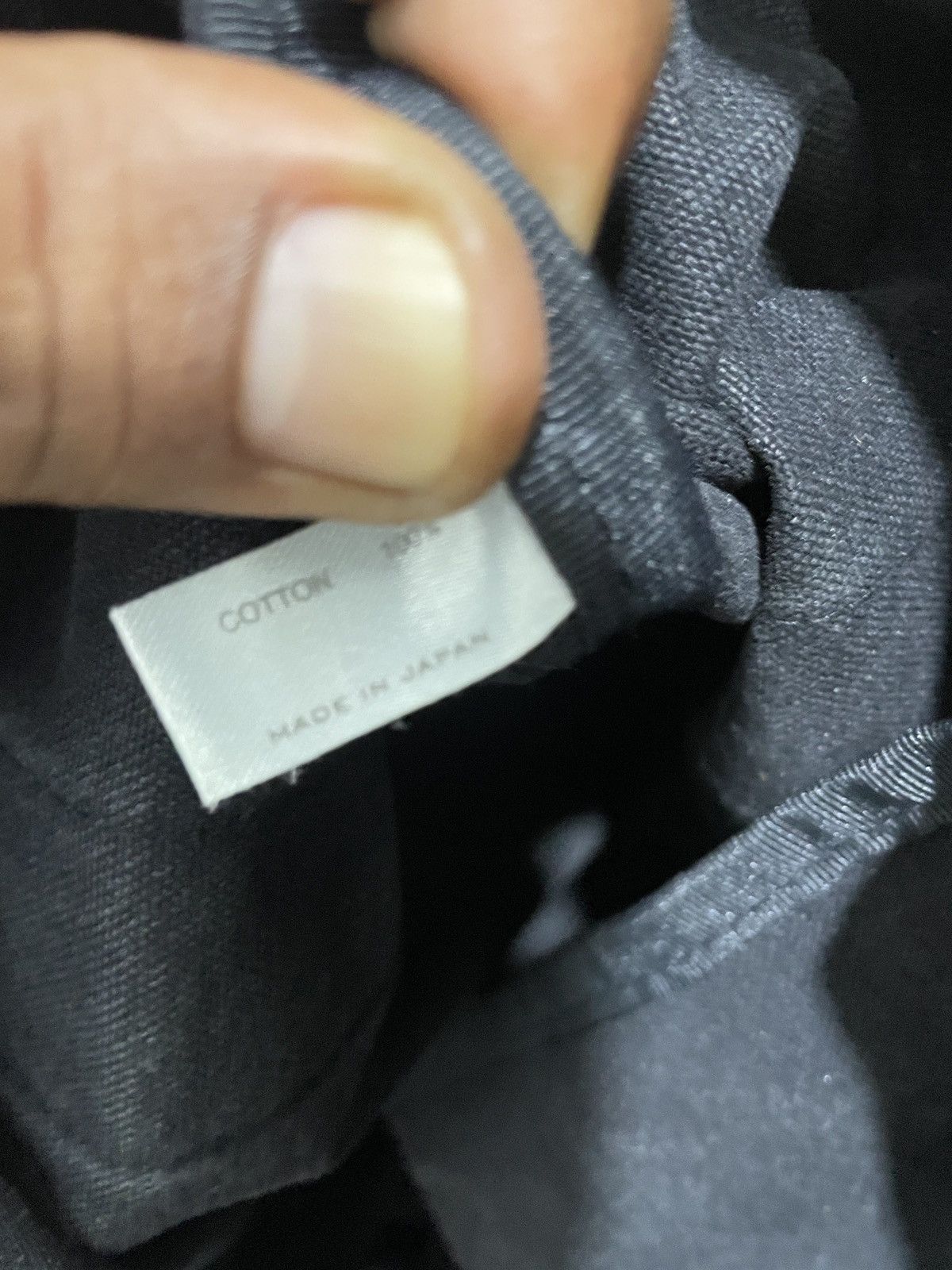Japanese Brand × Number (N)ine Number by Number nine black faded tote bag Size ONE SIZE - 14 Thumbnail