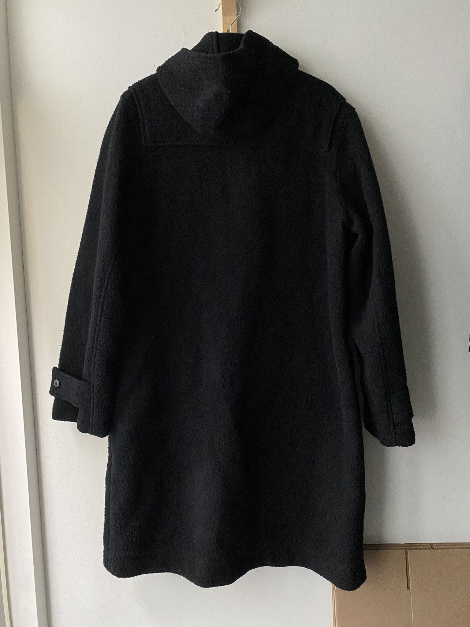 Our Legacy $875 - 50/L - Brushed Wool Coat - Black Size US L / EU 52-54 / 3 - 6 Thumbnail