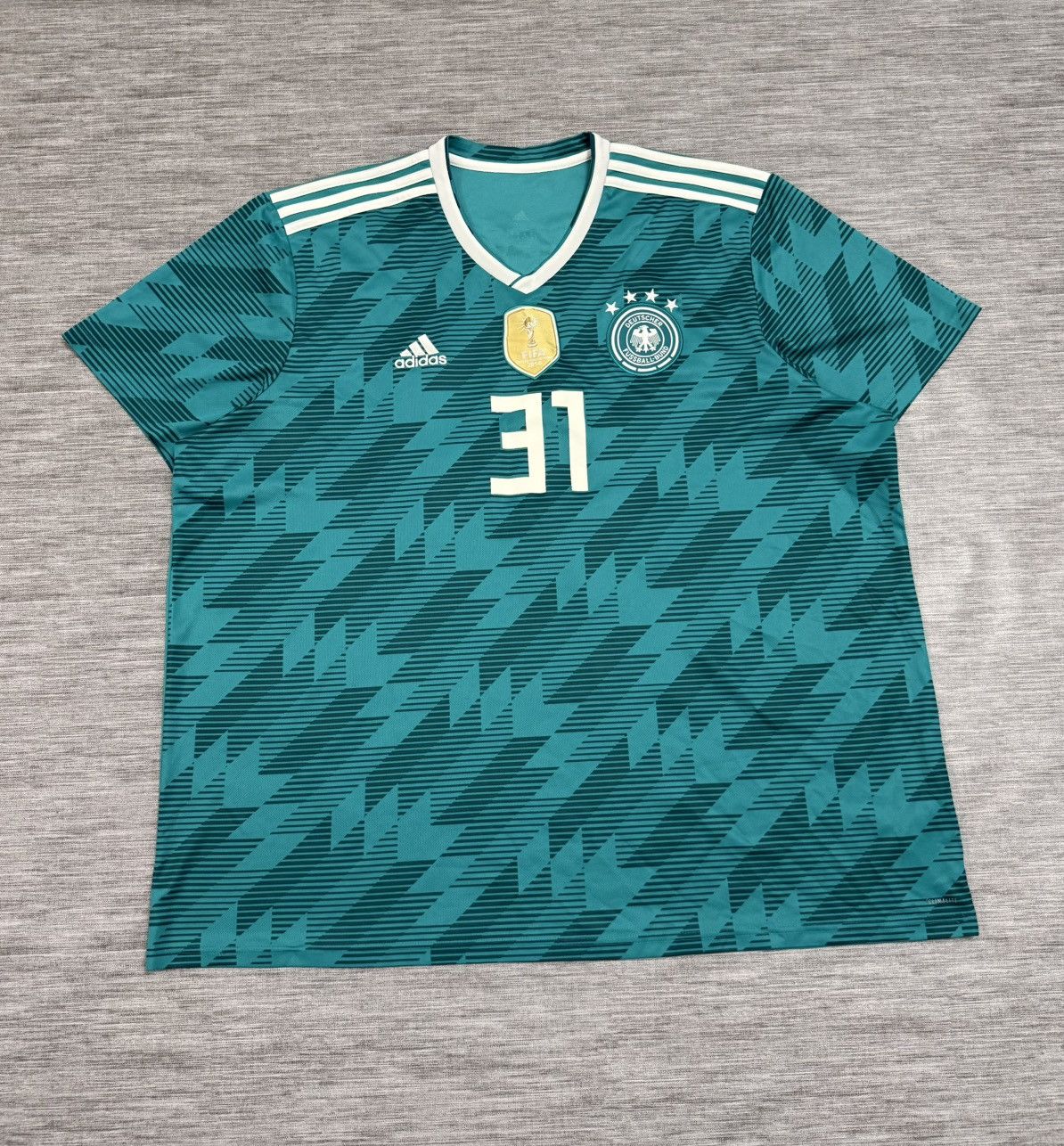 Adidas Jersey Adidas Germany Size US XXL / EU 58 / 5 - 1 Thumbnail
