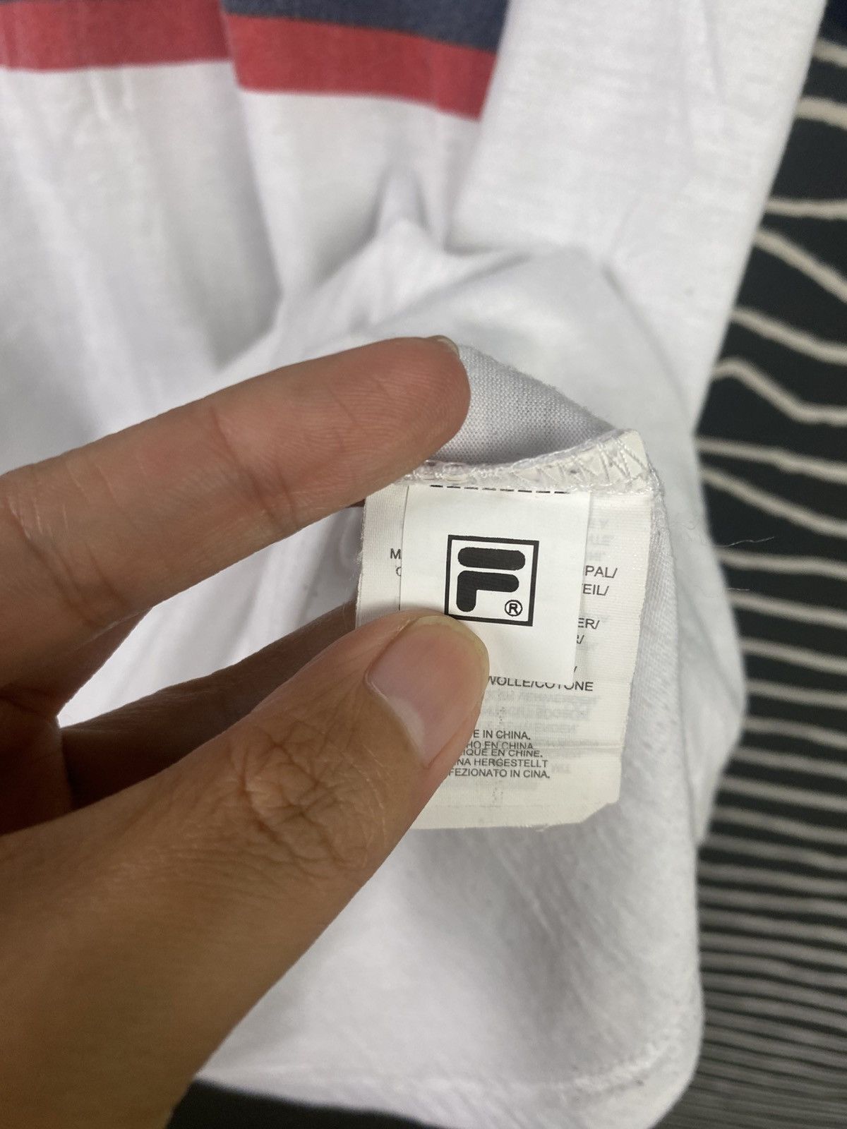Fila Vintage Fila Ringer Tshirt Size US M / EU 48-50 / 2 - 4 Thumbnail