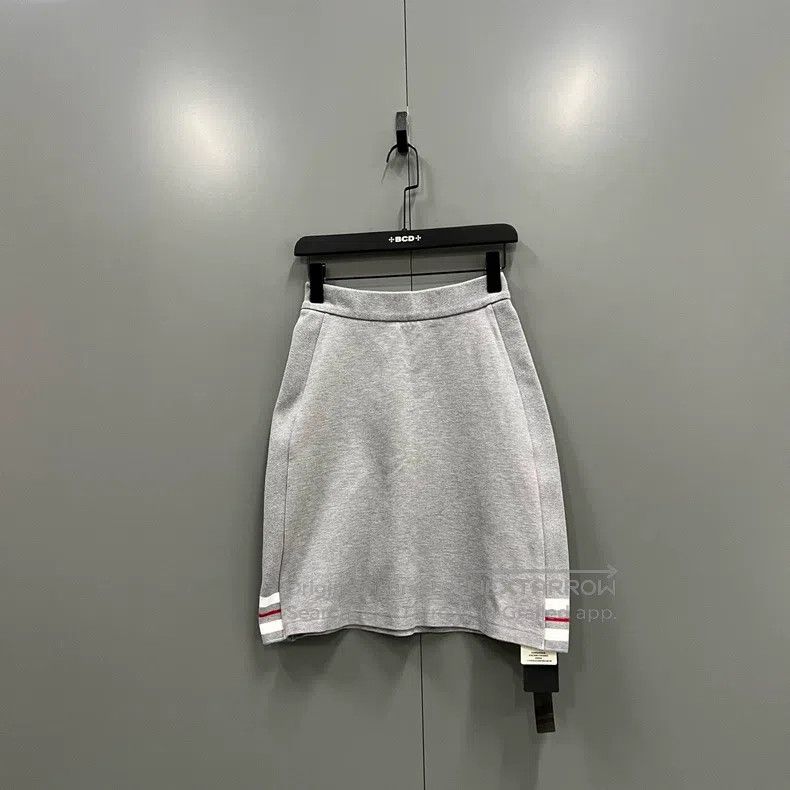 Thom Browne Thom Browne Grey A-Line Skirt Size 24" / US 00 / IT 34 - 1 Thumbnail