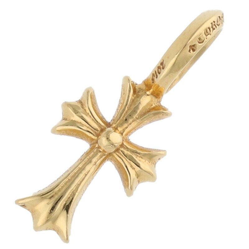 Chrome Hearts Chrome Hearts 22K Gold CH Cross Stack Necklace Size ONE SIZE - 2 Thumbnail