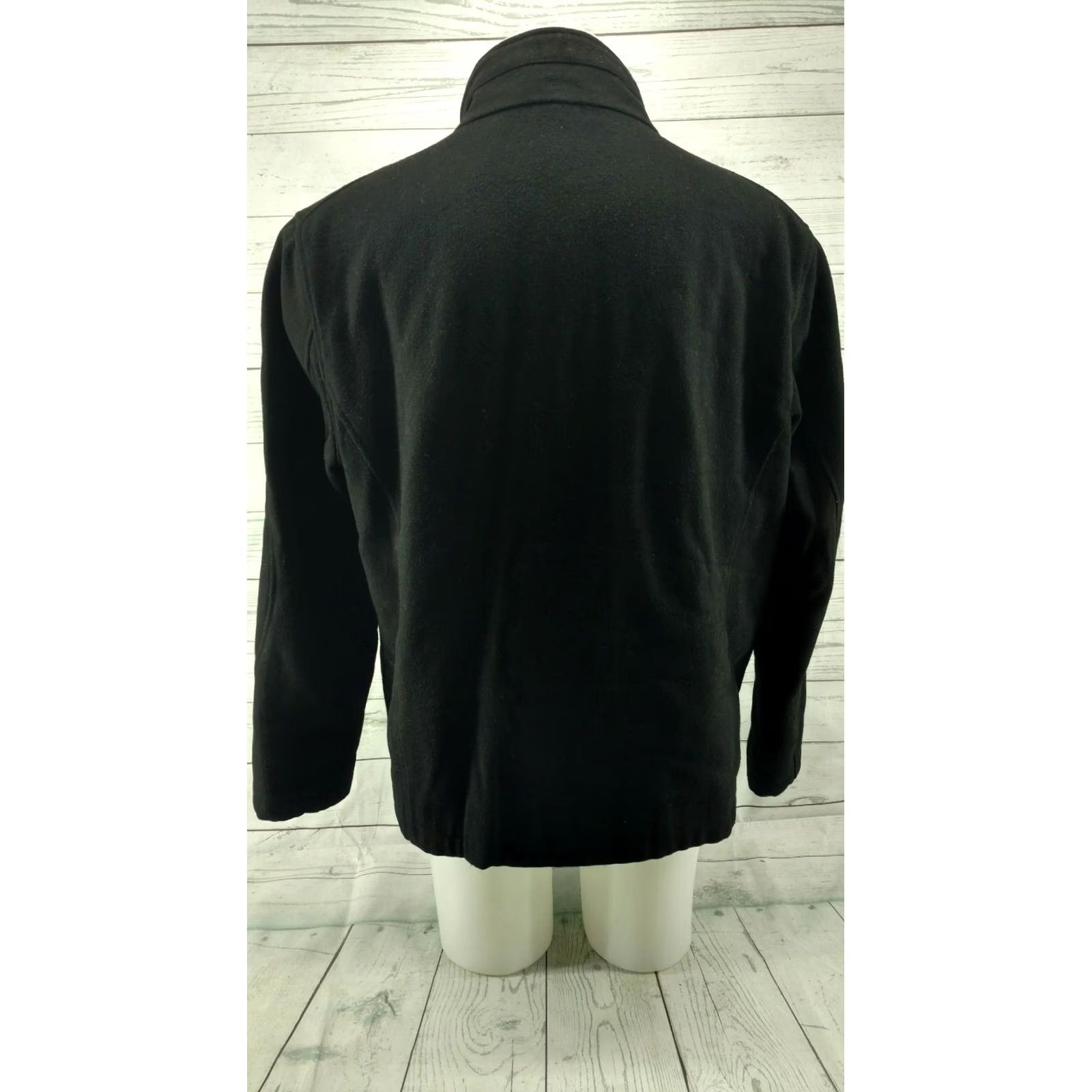 Tumi TUMI T-Tech Black Wool Blend Jacket Size L Mens Wool Jacket TTech Water Resistant Regular Size US L / EU 52-54 / 3 - 6 Thumbnail