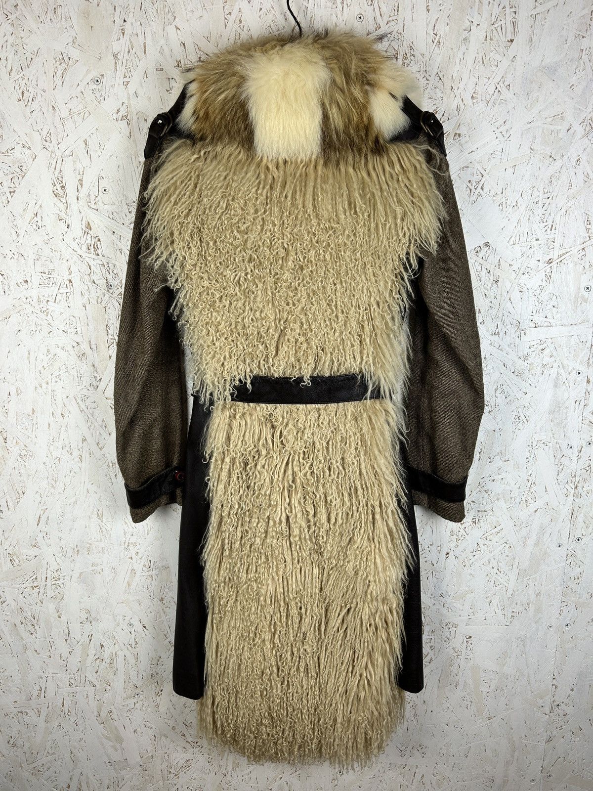 Dolce & Gabbana Dolce & Gabbana Mongolian Lamb Fox Fur Leather Coat Size S / US 4 / IT 40 - 7 Thumbnail