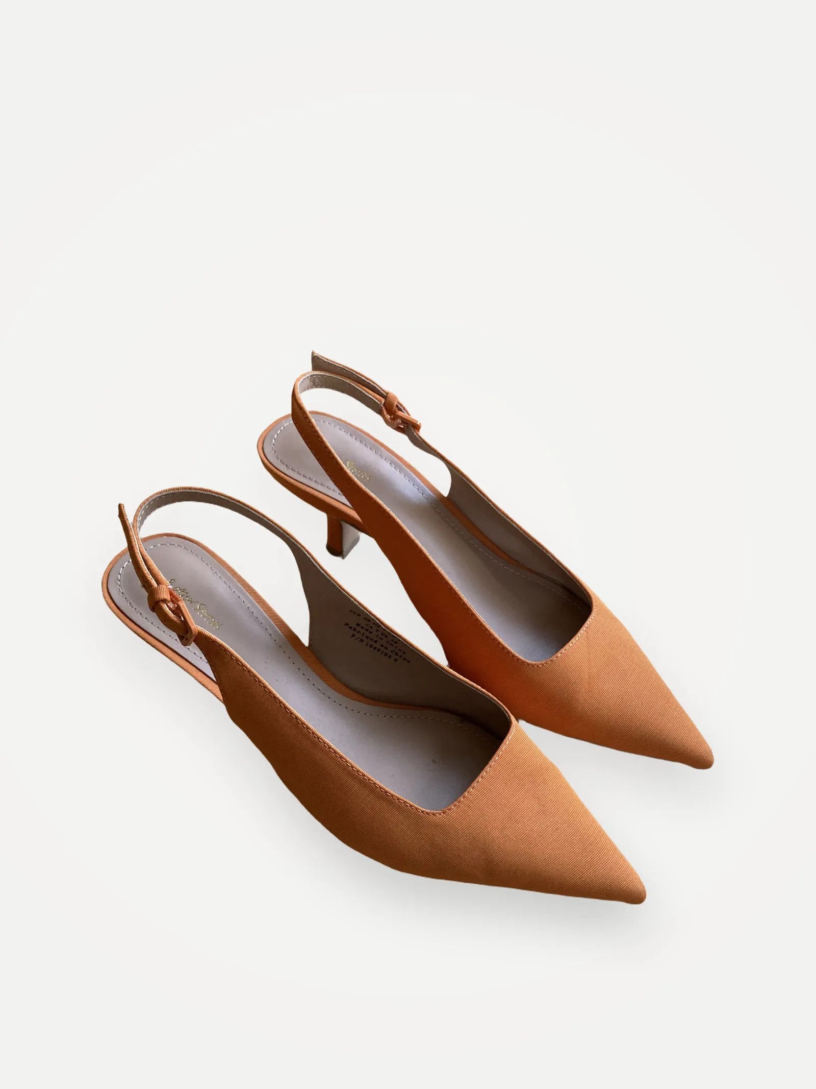 & Other Stories Heels in Orange, Women's (Size 8)