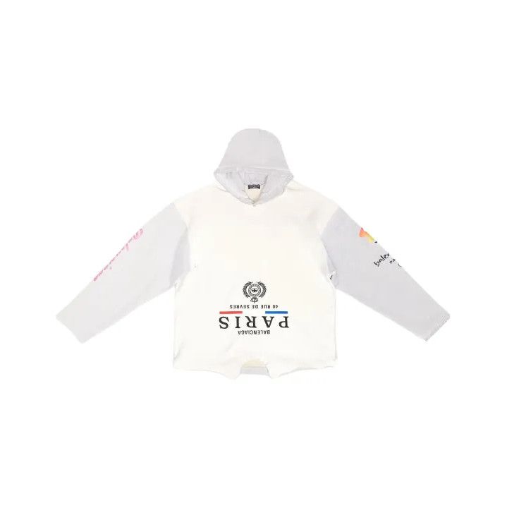 Balenciaga Balenciaga FW22 Oversized Hoodie with Logo Print Size US M / EU 48-50 / 2 - 1 Thumbnail