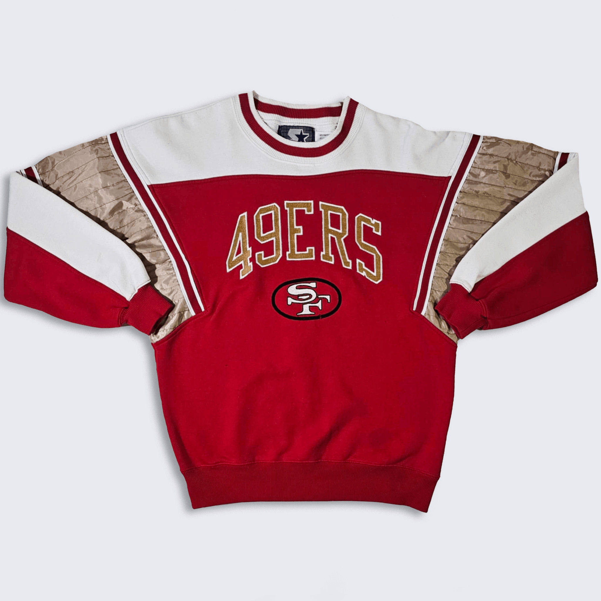 NFL × Starter × Vintage San Francisco 49ers Vintage 80s Starter Crewneck Sweatshirt Size US L / EU 52-54 / 3 - 1 Thumbnail
