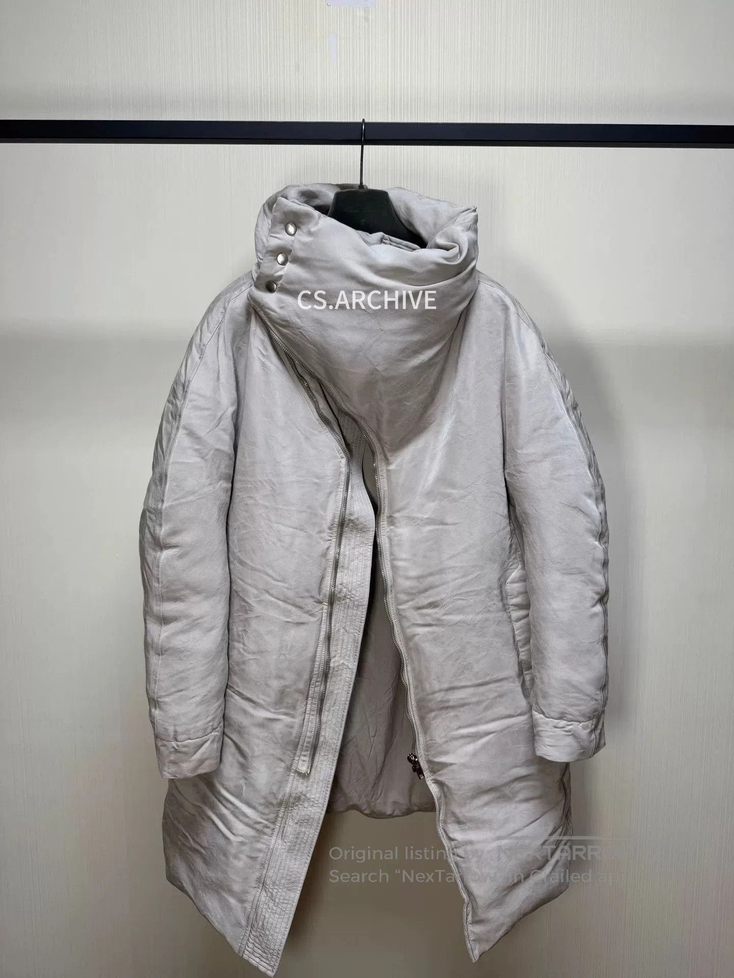 Rick Owens Rick Owens Slant Placket Down Shearling Coat. Size US M / EU 48-50 / 2 - 1 Thumbnail