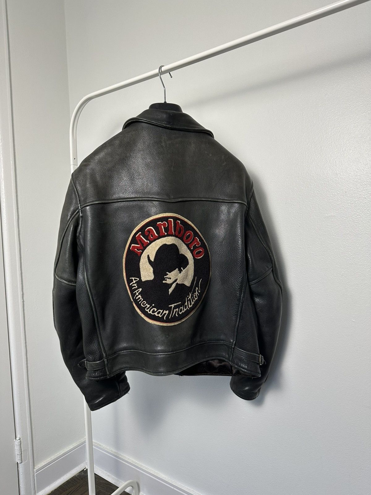 Marlboro Marlboro An American Tradition Heavy Leather Jacket Size US M / EU 48-50 / 2 - 2 Thumbnail