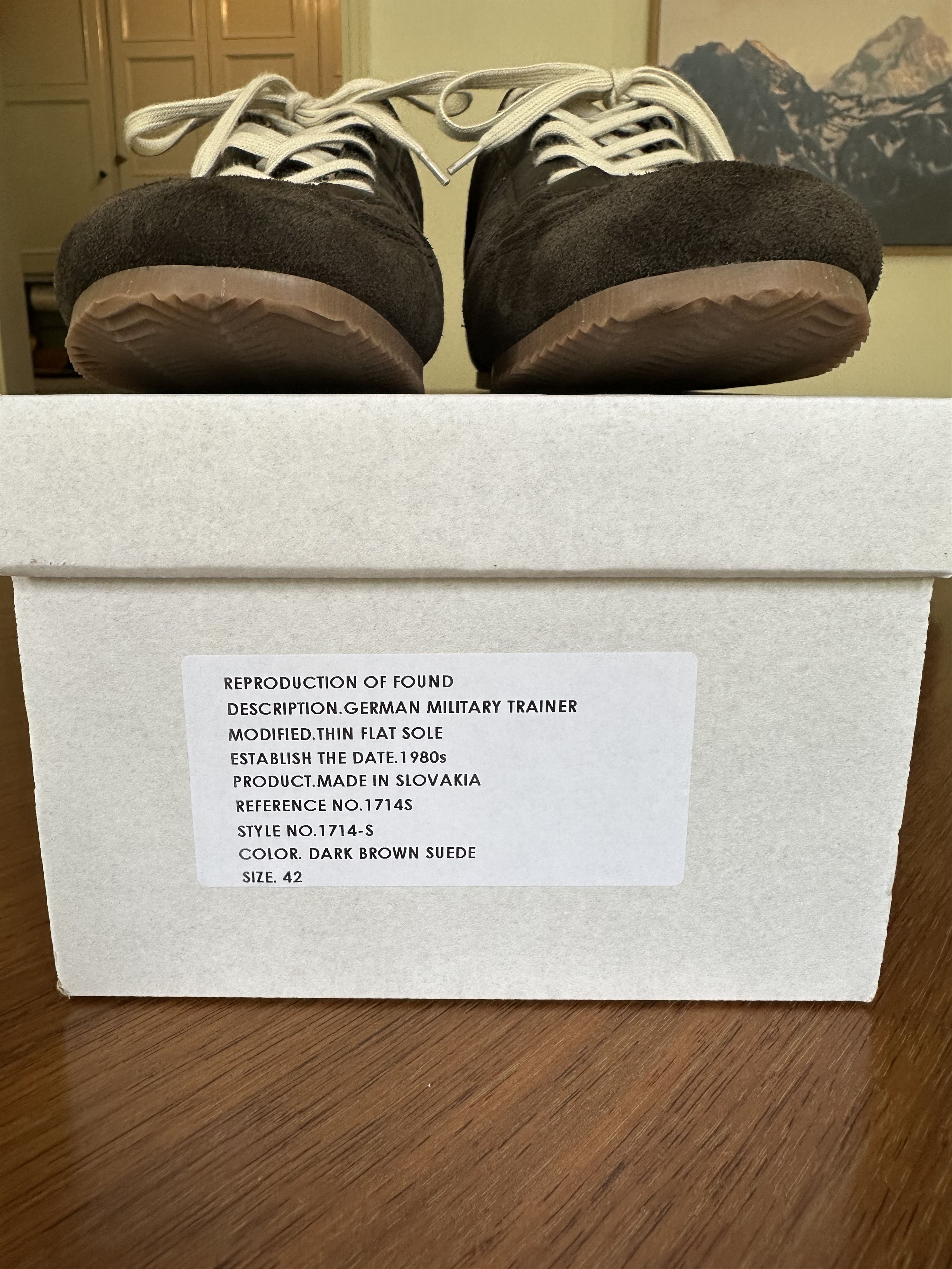 Reproduction of Found German Military Trainer Size US 9 / EU 42 - 3 Thumbnail