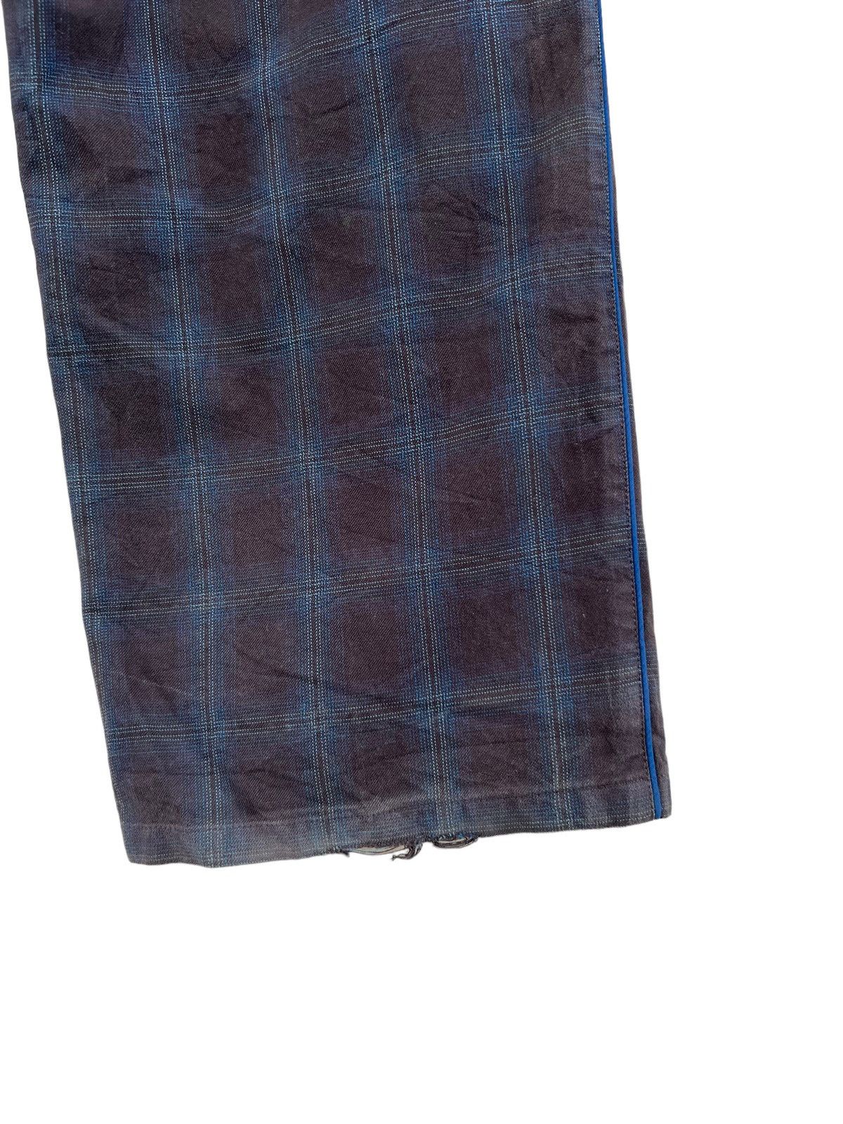 Vintage SAMPLE DESIGN WORKS Japan Shadow Plaid Cargo Trouser Pant Size US 32 / EU 48 - 21 Thumbnail