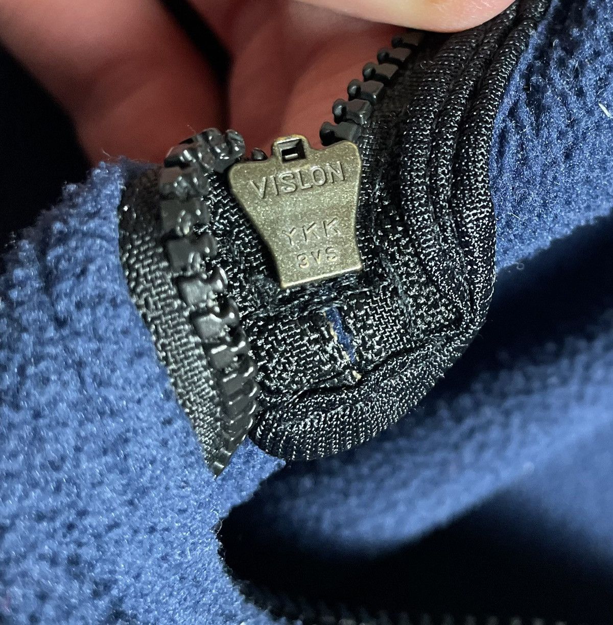 Nike × Vintage Vintage Fleece 1/4 Zip Pullover Nike Y2K Drill Swoosh Size US XXL / EU 58 / 5 - 9 Thumbnail