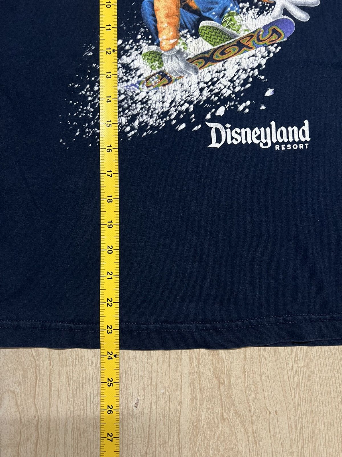 Disney Vintage Kids Disneyland Goofy Snowboard Tee Black M Size US M / EU 48-50 / 2 - 7 Thumbnail