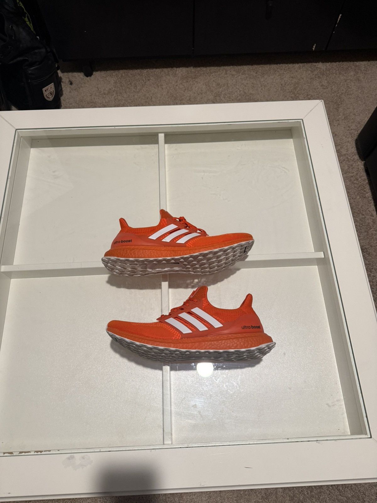 Adidas Adidas Ultraboost 19 Mens 14 White Orange Sneaker Shoes Athl |  Grailed