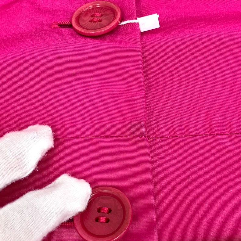 Prada Prada Pink round-neck single-breasted long-sleeved jacket Size M / US 6-8 / IT 42-44 - 7 Thumbnail
