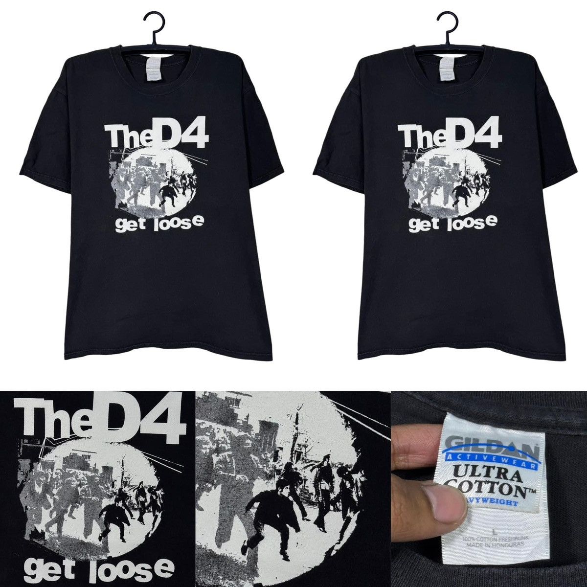 Band Tees × Vintage Vintage '00 The D4 - Get Loose Size US L / EU 52-54 / 3 - 3 Thumbnail
