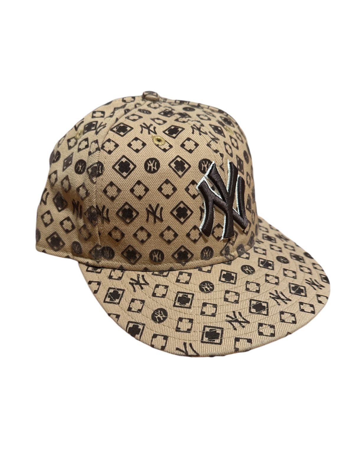 New Era × New York Yankees Vintage 90s NY New Era Monogram Size ONE SIZE - 1 Thumbnail
