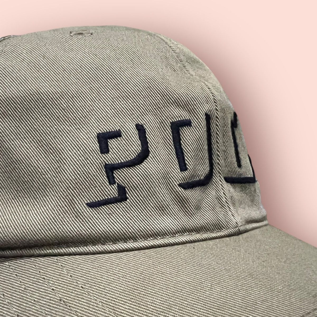 Polo Ralph Lauren VINTAGE POLO BIG EMBROIDERED SPELL OUT STRAPBACK CAP Size ONE SIZE - 12 Thumbnail