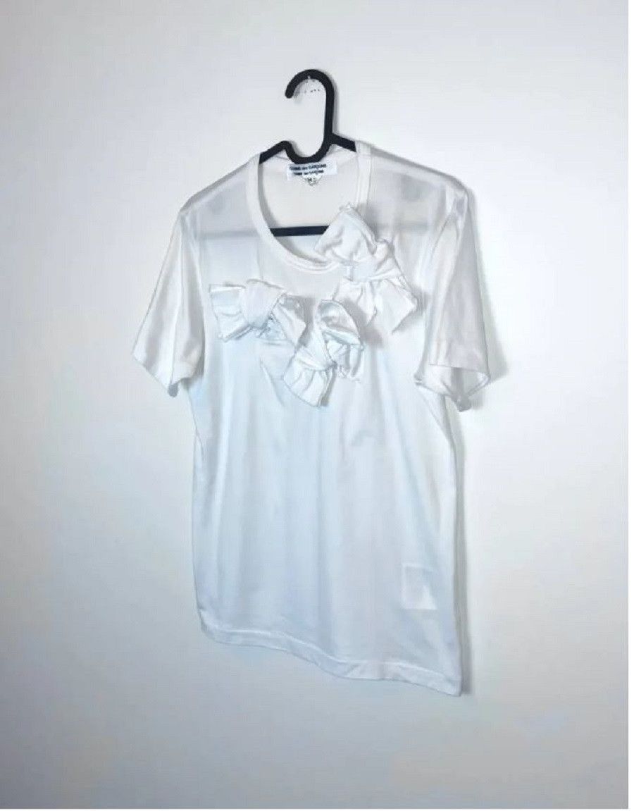 Comme des Garcons WMNS Comme des Garcons AW2013 Frolar White T shirt Size M / US 6-8 / IT 42-44 - 1 Thumbnail