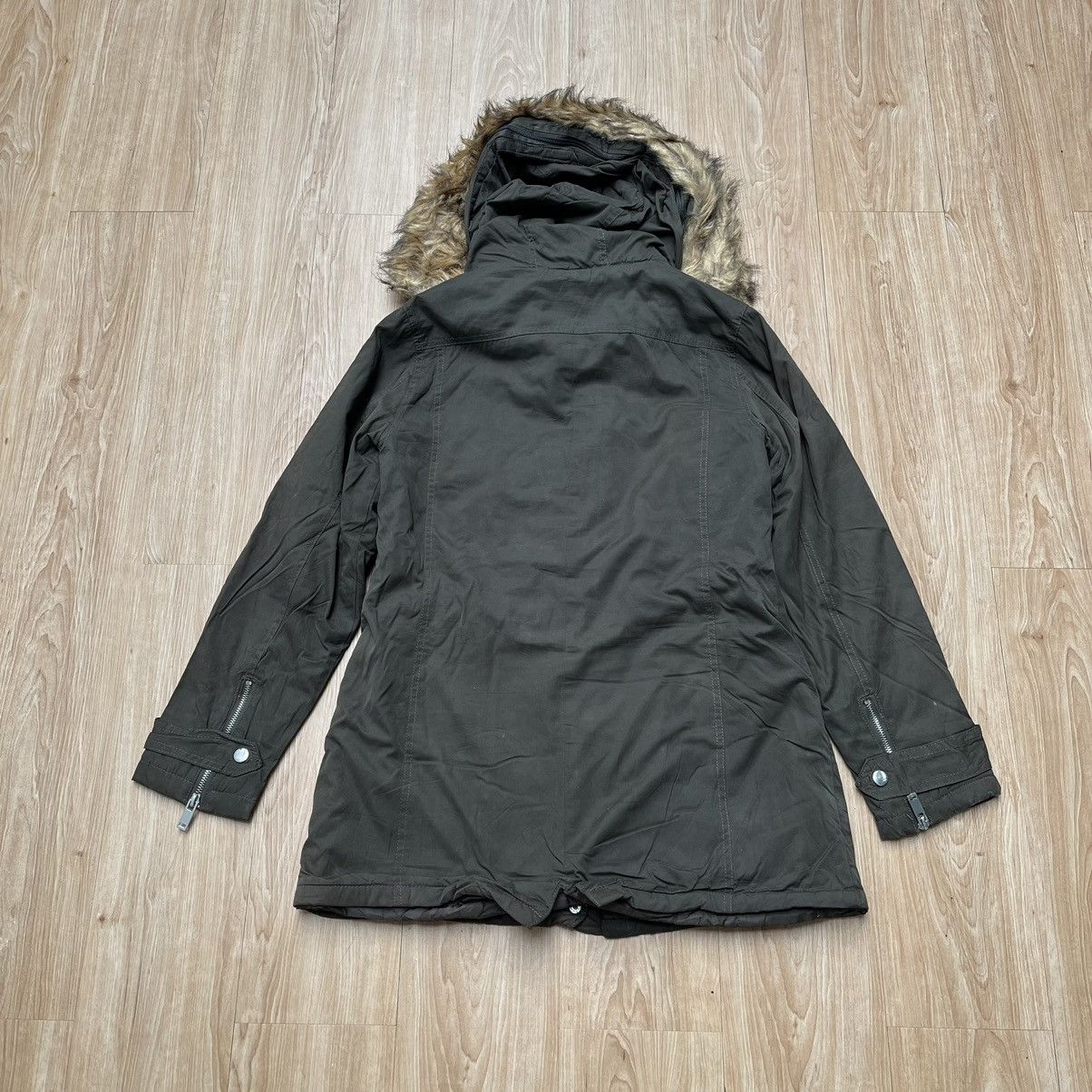 Forever 21 2000S Forever 21 Fur & Faux Jacket LGB Style Size S / US 4 / IT 40 - 2 Thumbnail