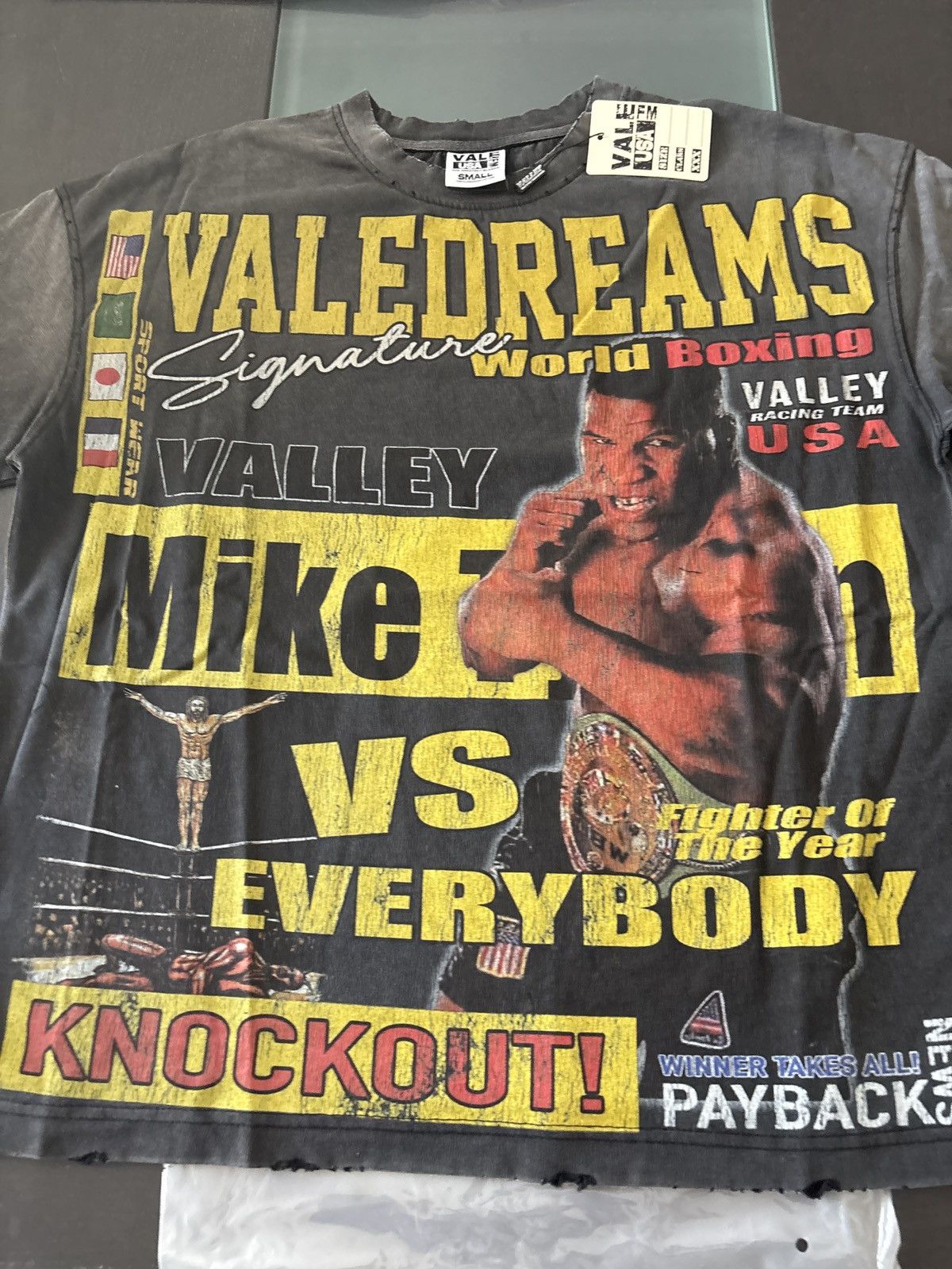 VALE FOREVER T Shirts ヴィンテージ Tシャツ IRON MIKE TEE Streetwear × Vale × Vintage Vale iron mike tee valleydreams