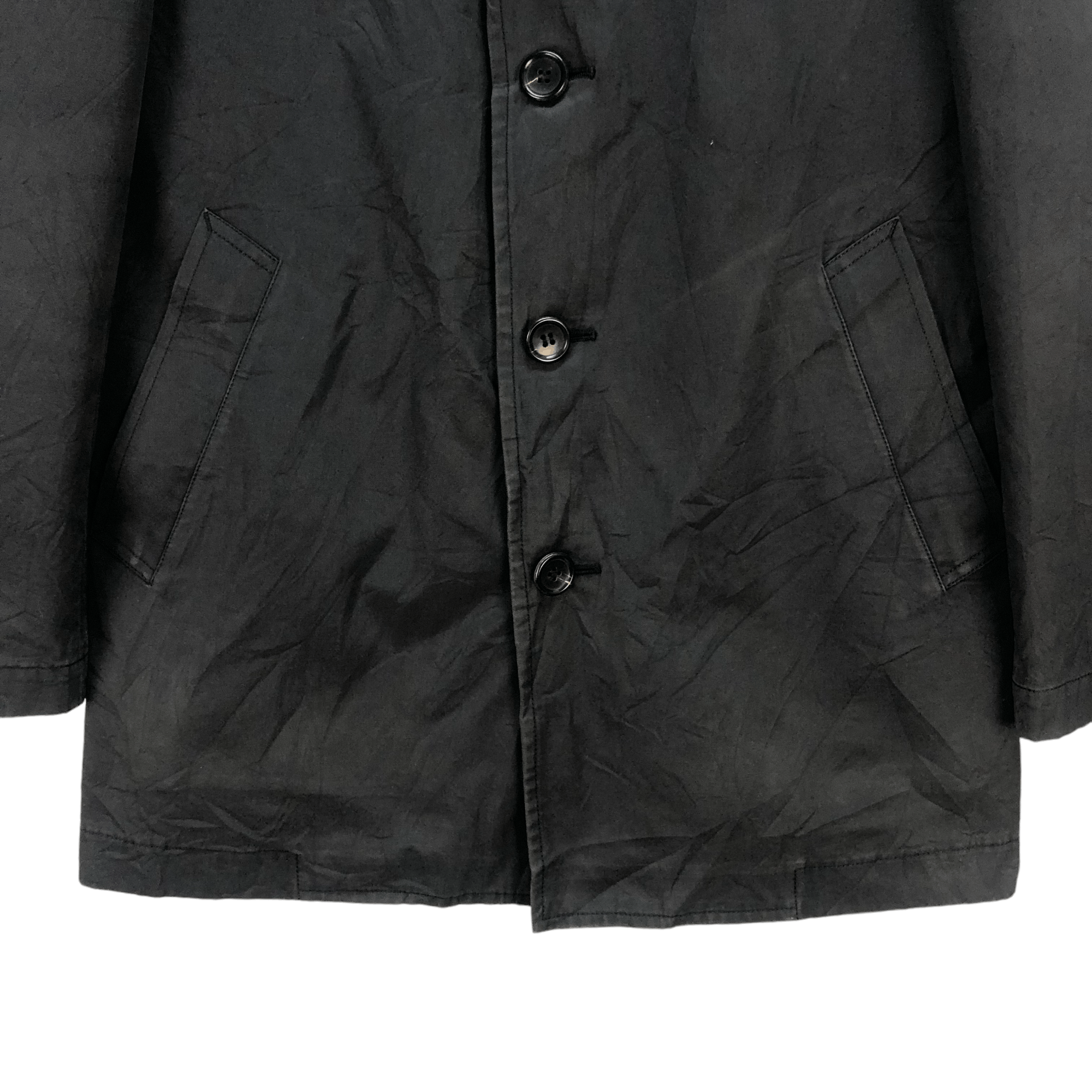 Comme des Garcons Homme CDG HOMME AD2008 COTTON COAT JACKET #6683-79 Size US S / EU 44-46 / 1 - 3 Thumbnail
