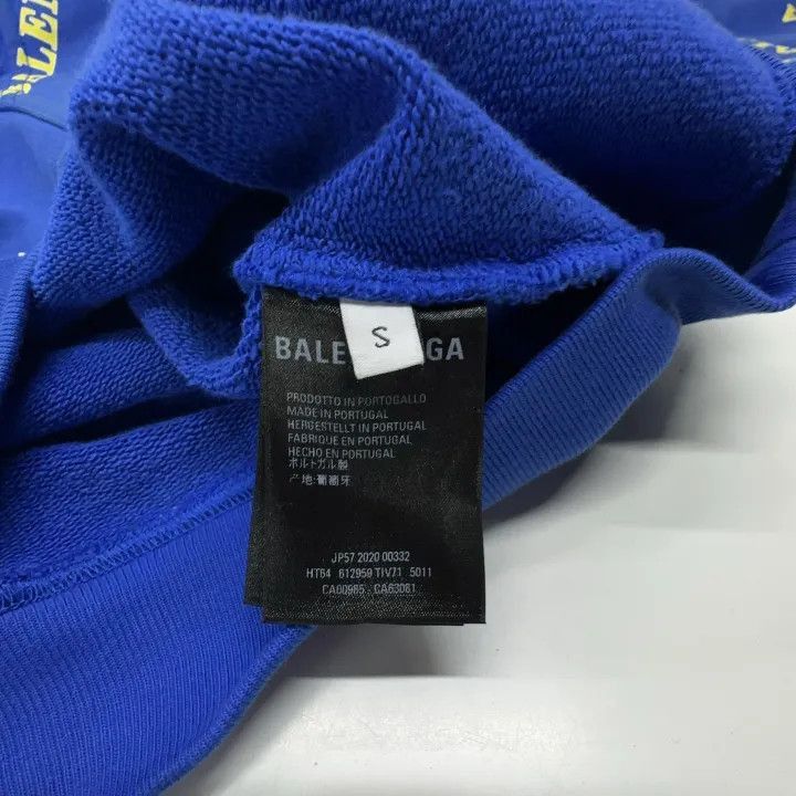 Balenciaga Balenciaga Logo Print Hooded Sweatshirt for Women 0079-2507 Size S / US 4 / IT 40 - 3 Thumbnail