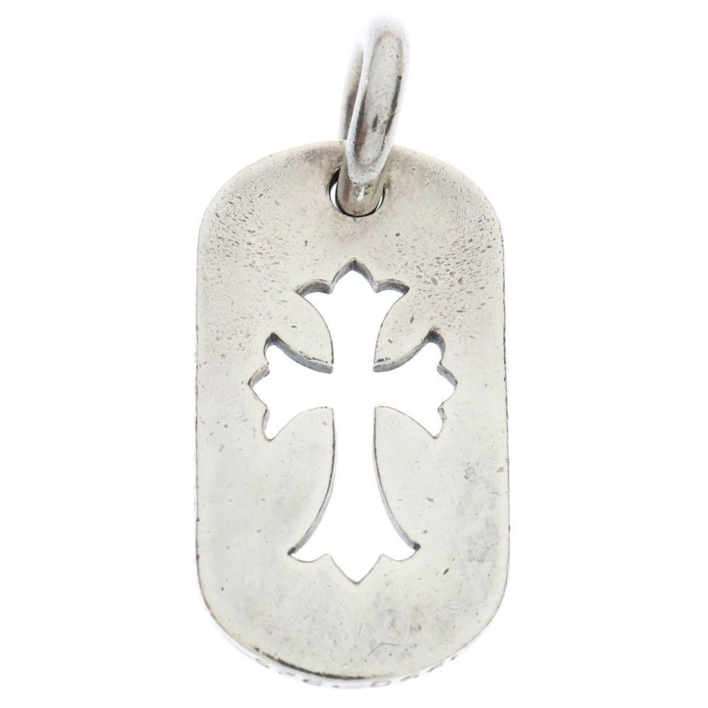 Chrome Hearts Chrome Hearts D Tag Cutout Cross Dog Tag Pendant Size ONE SIZE - 2 Thumbnail