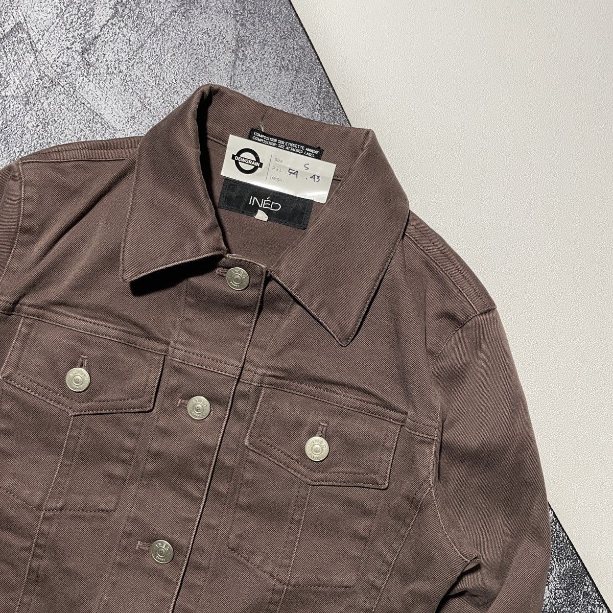 Dr. Martens × Yohji Yamamoto Yohji Yamamoto Denim Jacket Ined Homme Size S / US 4 / IT 40 - 3 Thumbnail