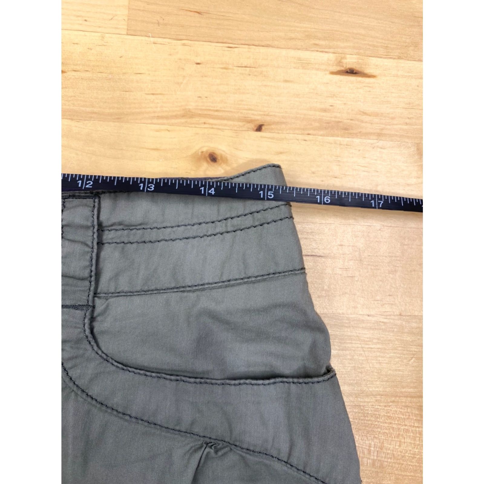 Vintage REi Womens Skirt 6 Olive Green Embroidered Outdoor Hiking #6265 Size 28" / US 6 / IT 42 - 4 Thumbnail