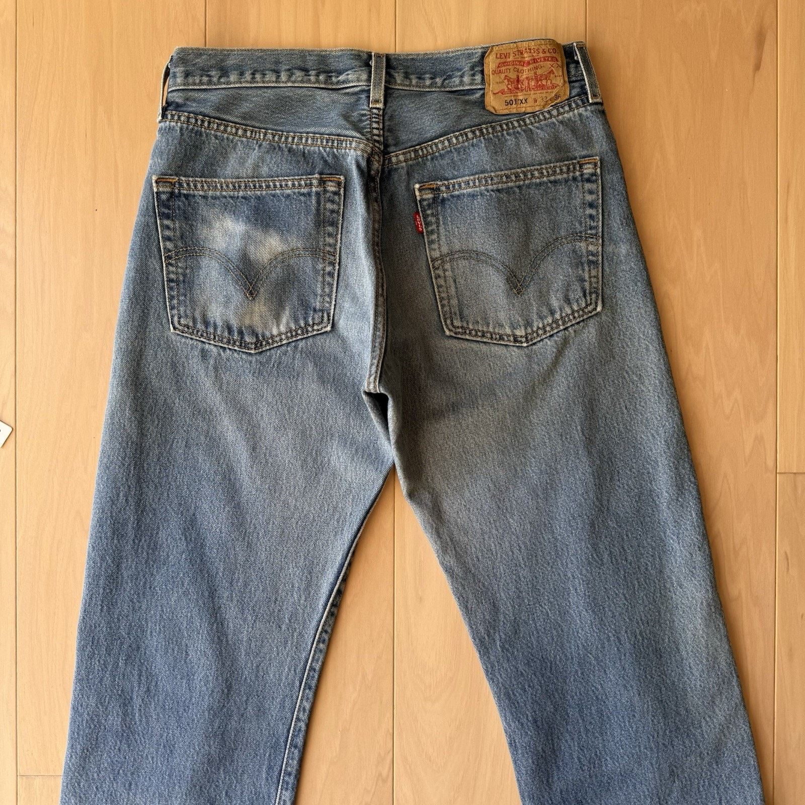 Levi's × Vintage Vintage Levis 501 Jeans 32 Blue Straight Leg Denim Size US 32 / EU 48 - 7 Thumbnail