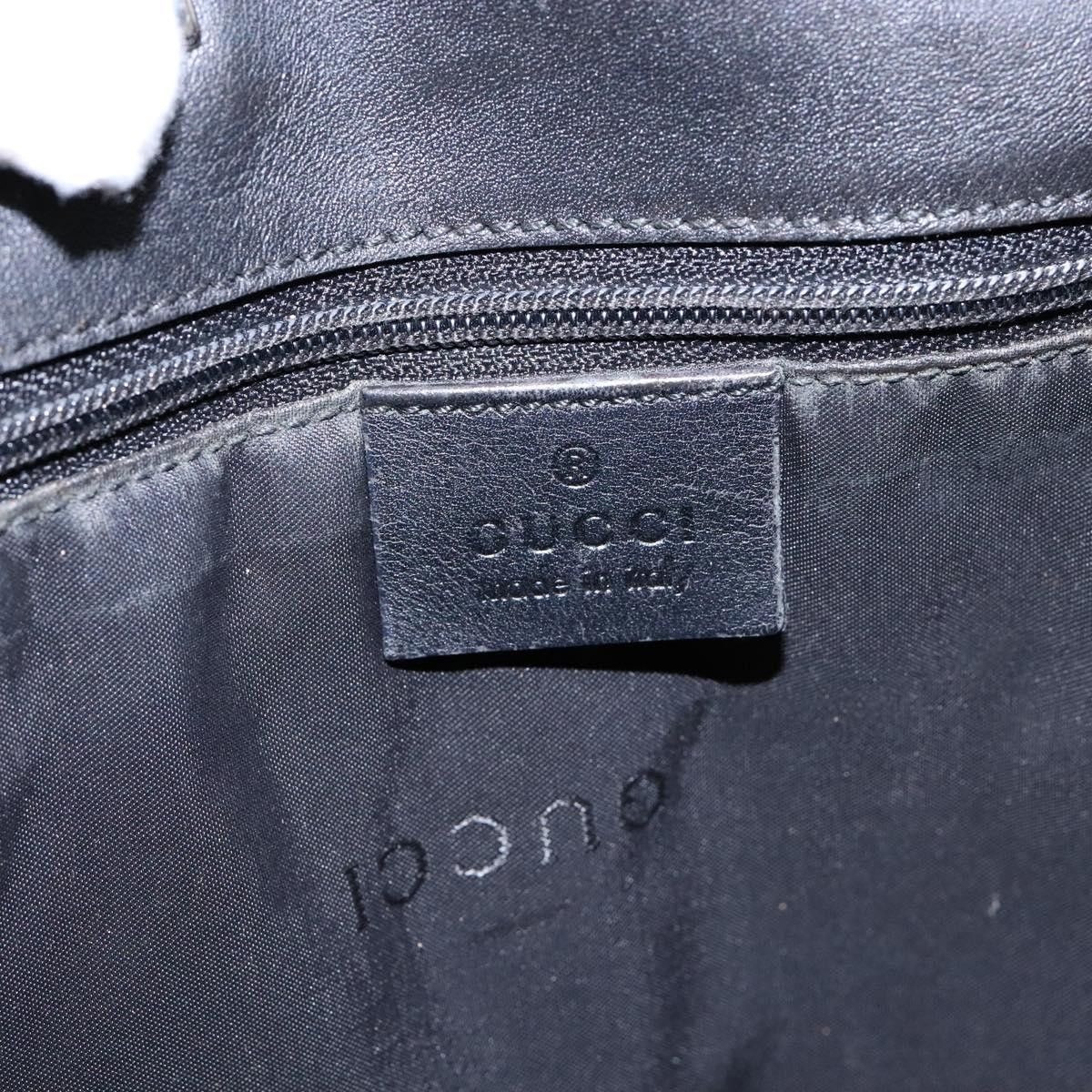 Gucci GUCCI Shoulder Bag Canvas Black Silver 001 001 Size ONE SIZE - 15 Thumbnail