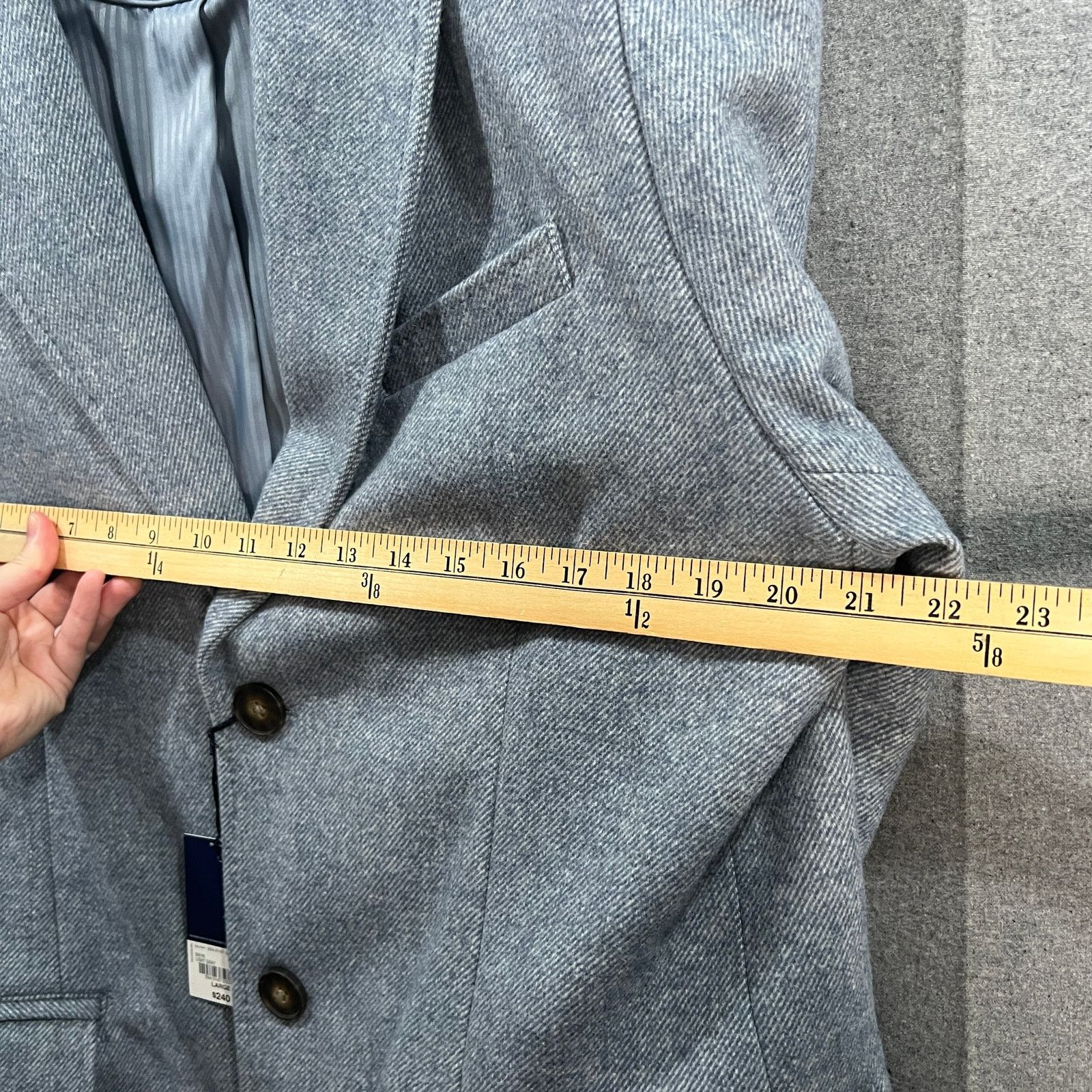 Other Stafford Mens Water Resistant Midweight Topcoat Coat Size US L / EU 52-54 / 3 - 8 Thumbnail