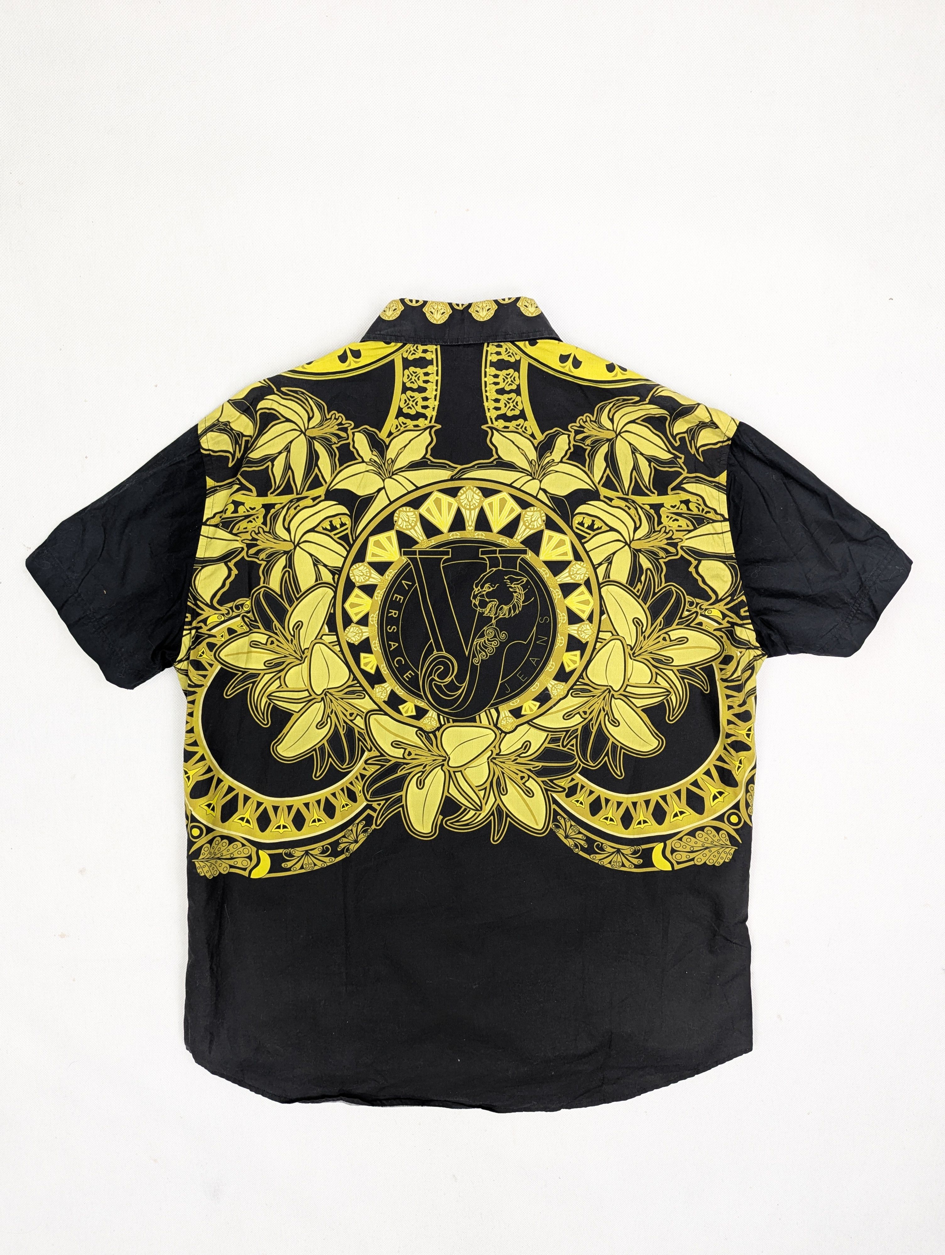 Versace Jeans Couture Versace Jeans black gold shirt S Size US S / EU 44-46 / 1 - 2 Thumbnail
