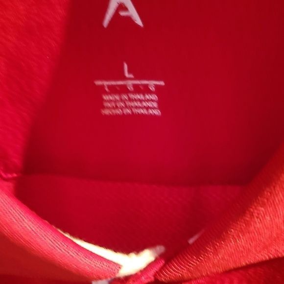 Antigua Antigua Red Embroidered Wisconsin Badgers Sz. L Polo Shirt Size US L / EU 52-54 / 3 - 5 Thumbnail