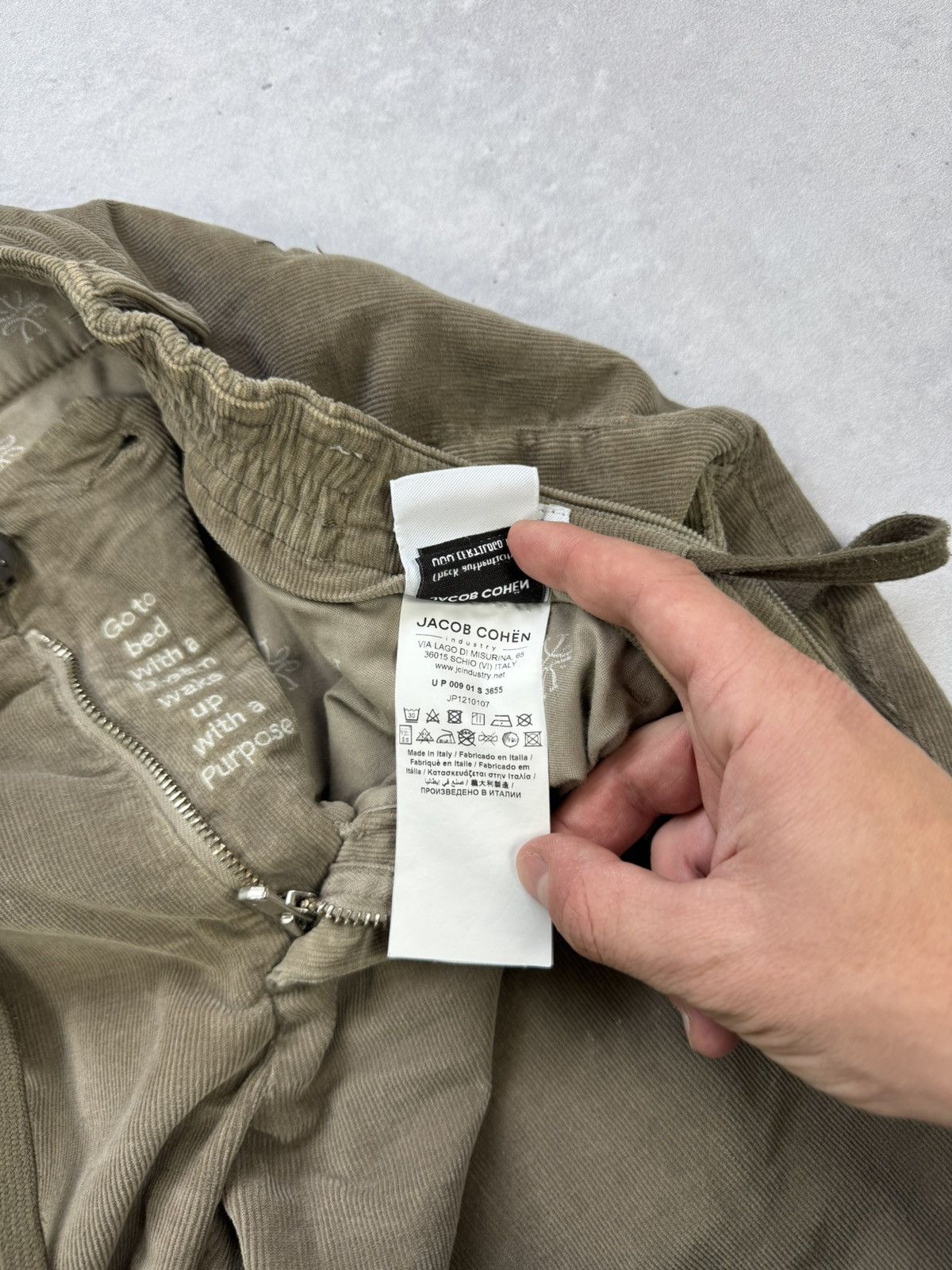 Jacob Cohen Jacob Cohen Corduroy Men's Pants Size US 35 - 9 Thumbnail