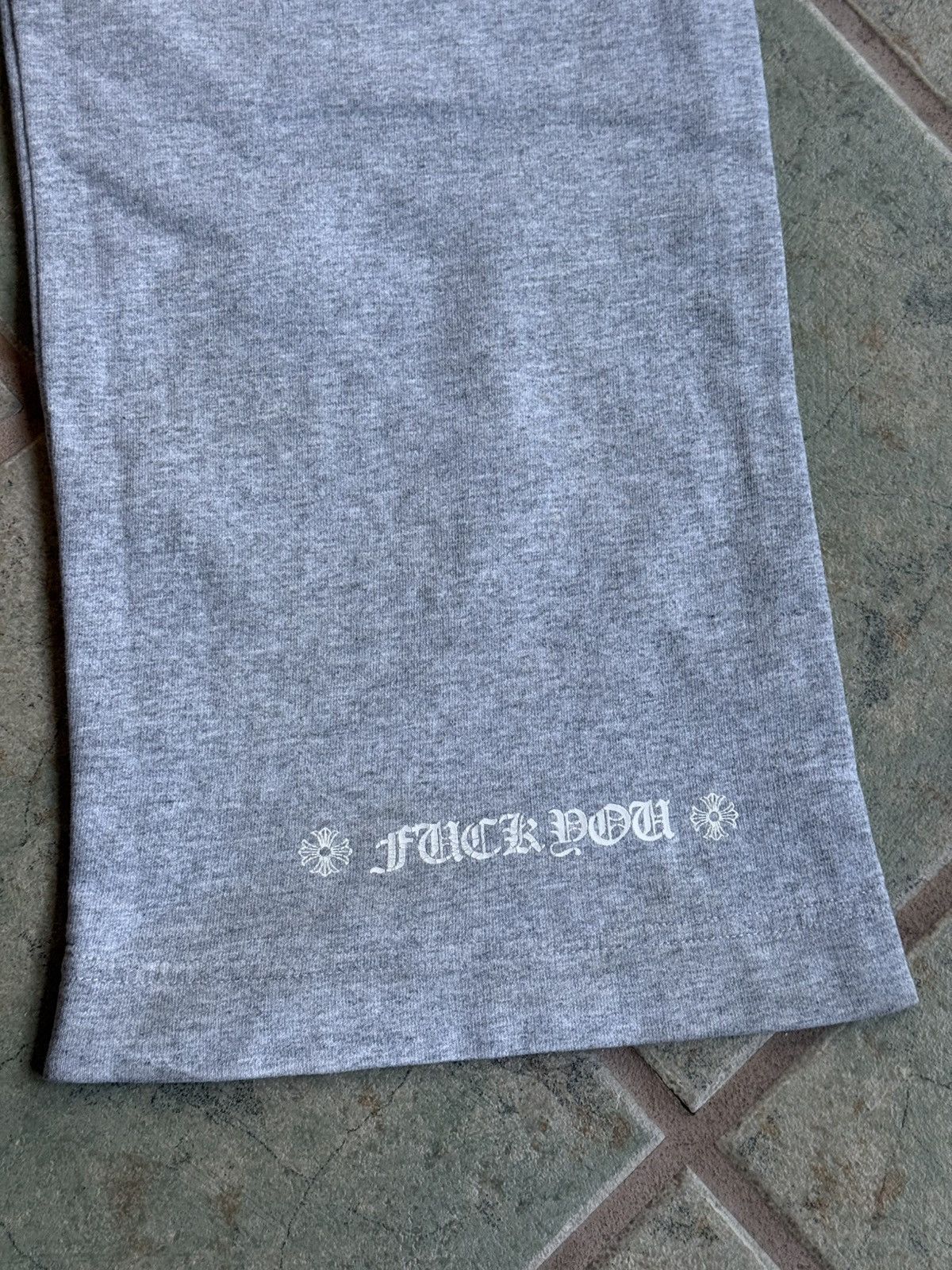 Chrome Hearts Chrome Hearts Grey & Black vintage sweatpants Size US 36 / EU 52 - 7 Thumbnail