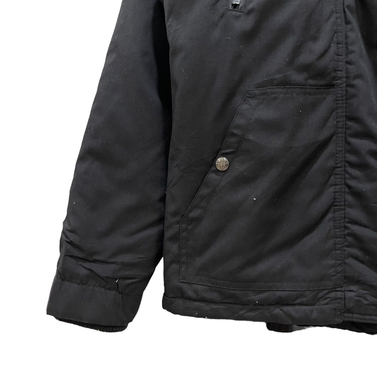 Hiroko Koshino Homme × Japanese Brand Hiroko Koshino Works London Bomber Zipper Hoodie Jacket Size US M / EU 48-50 / 2 - 7 Thumbnail