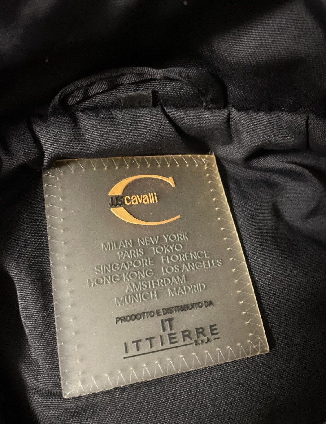 Just Cavalli × Roberto Cavalli Roberto Cavalli AW2000 Bondage Bomber Jacket Size S / US 4 / IT 40 - 6 Thumbnail