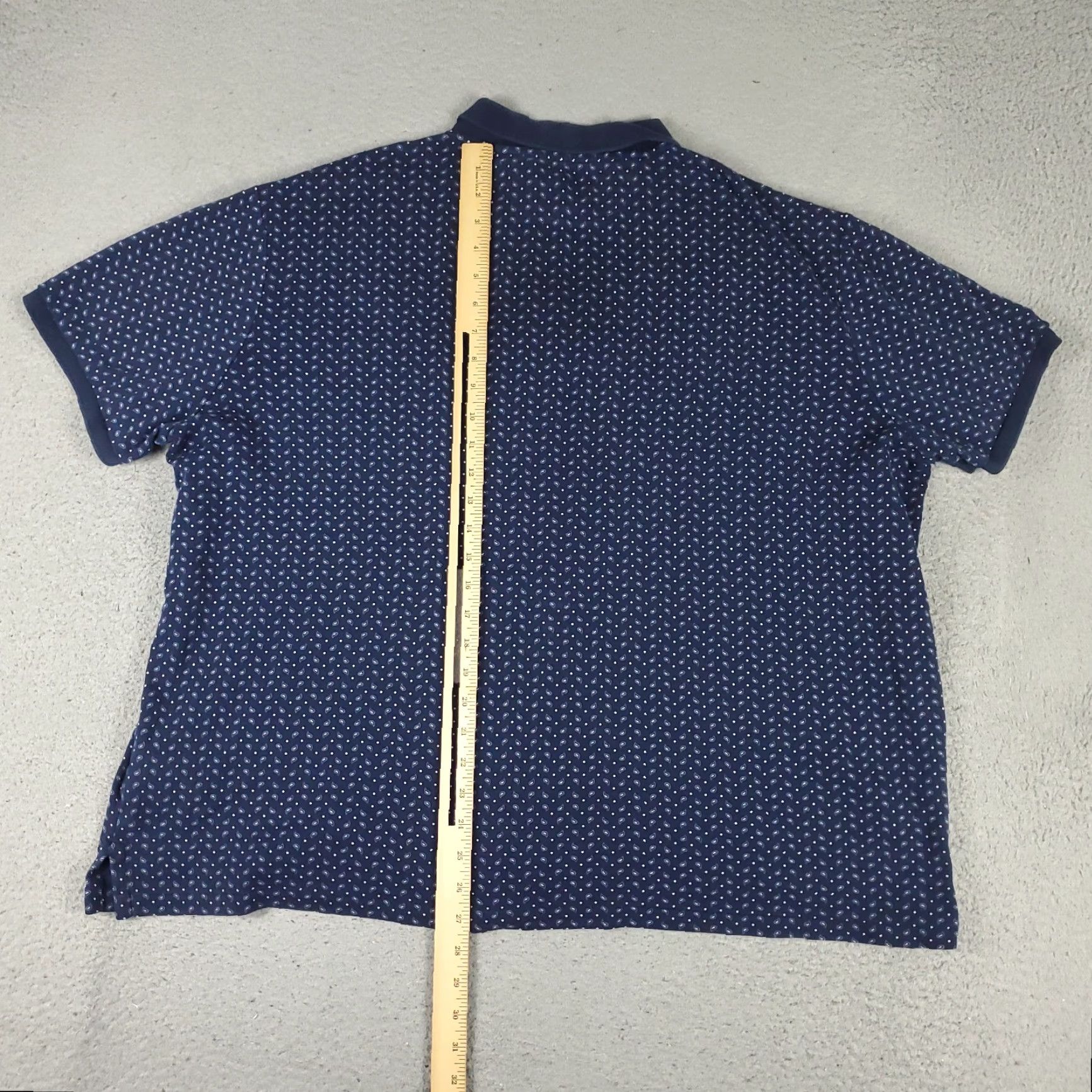 Ralph Lauren VINTAGE Ralph Lauren Polo Shirt Men 2XL Cotton Short Sleeve Blue Classic Casual All Seasons Size US XXL / EU 58 / 5 - 5 Thumbnail