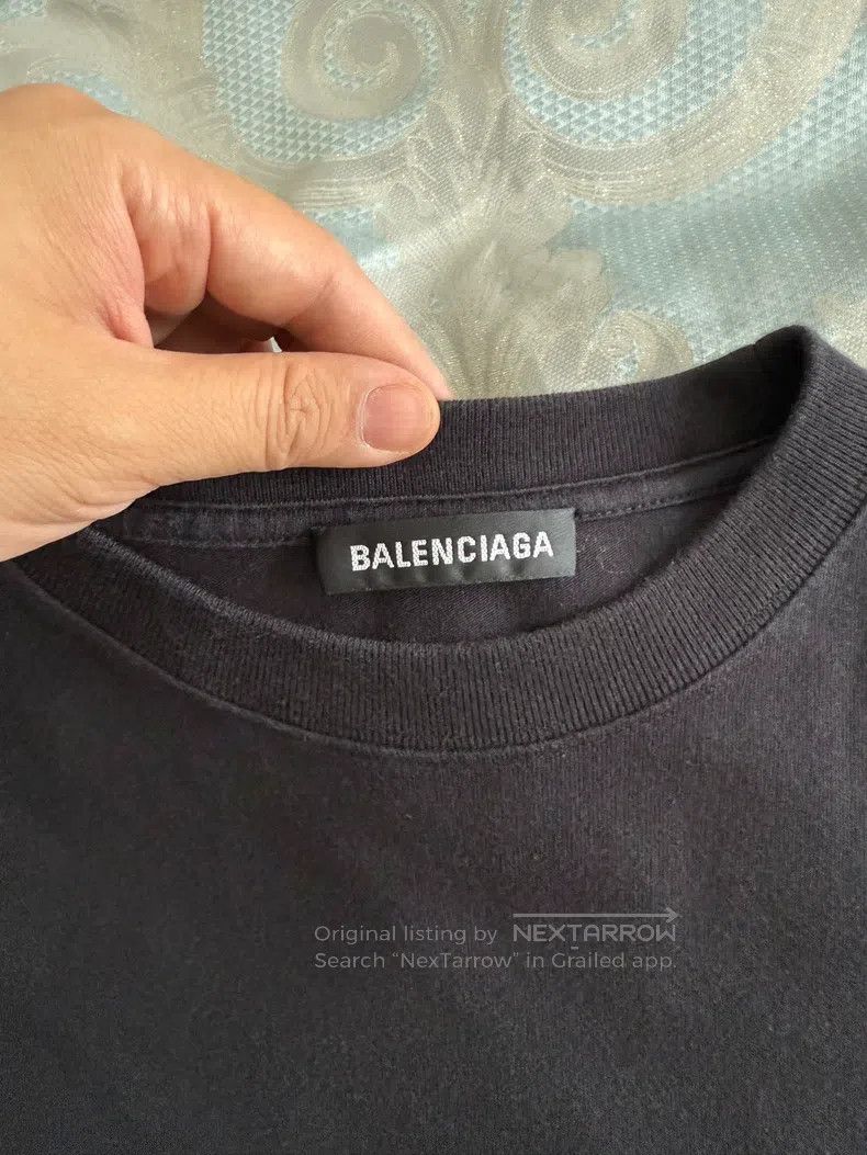 Balenciaga Balenciaga Short Sleeve T-Shirt Size US XS / EU 42 / 0 - 3 Thumbnail