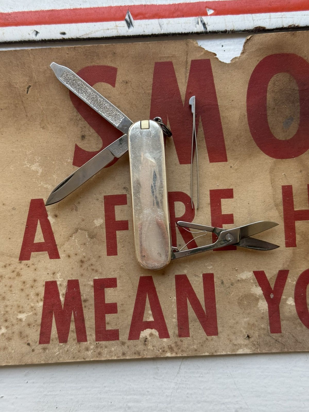 Chrome Hearts 🚭CHROME GRAIL🚭.925 SILVER DAGGER POCKET KNIFE MULTI TOOL Size ONE SIZE - 9 Thumbnail