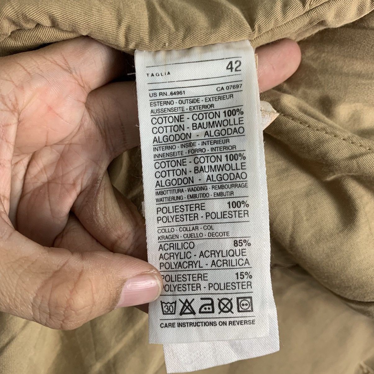 United Colors Of Benetton United Color Of Benetton Double Breasted Trench Coat Size M / US 6-8 / IT 42-44 - 17 Thumbnail